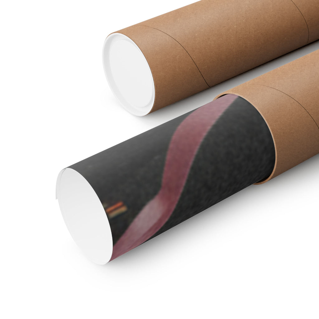 Dramatic Storm — Fire-Holder And Tea-Box — Matte Poster