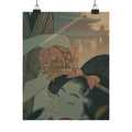 Cinematic — Man And Young Woman With A Ball — Matte Poster