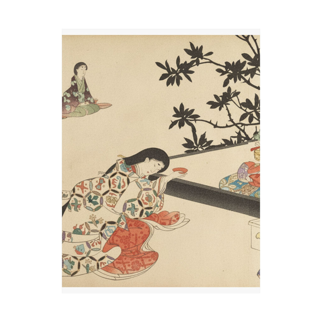 Botanical — Chiyoda Castle (Album Of Women) — Matte Poster