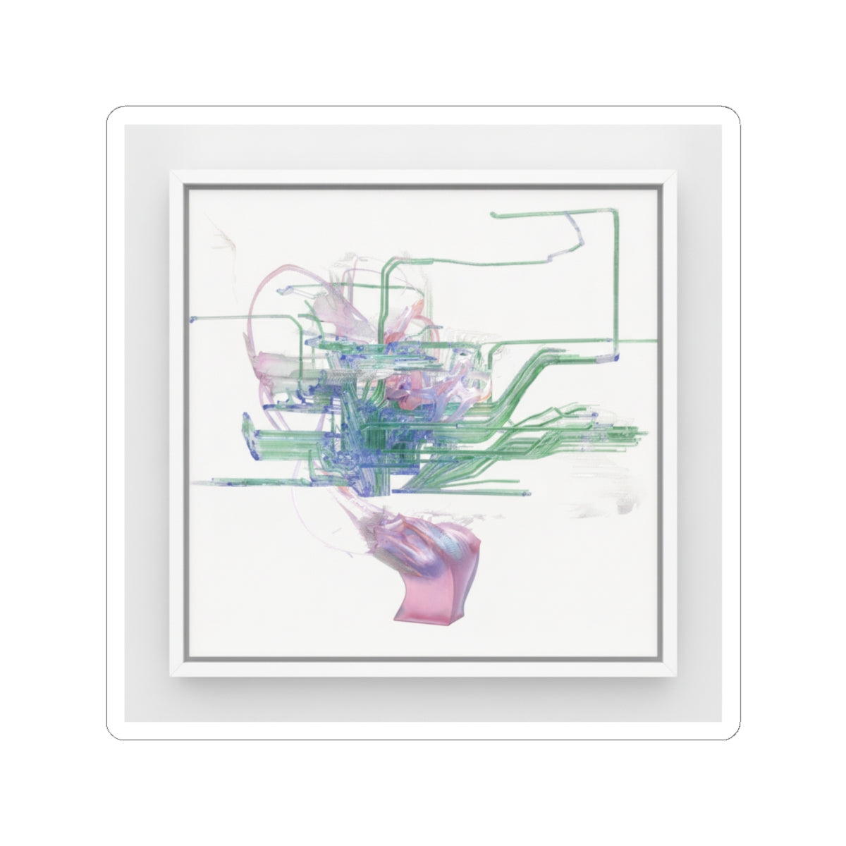 Watercolor — Abstract — Kiss-Cut Sticker