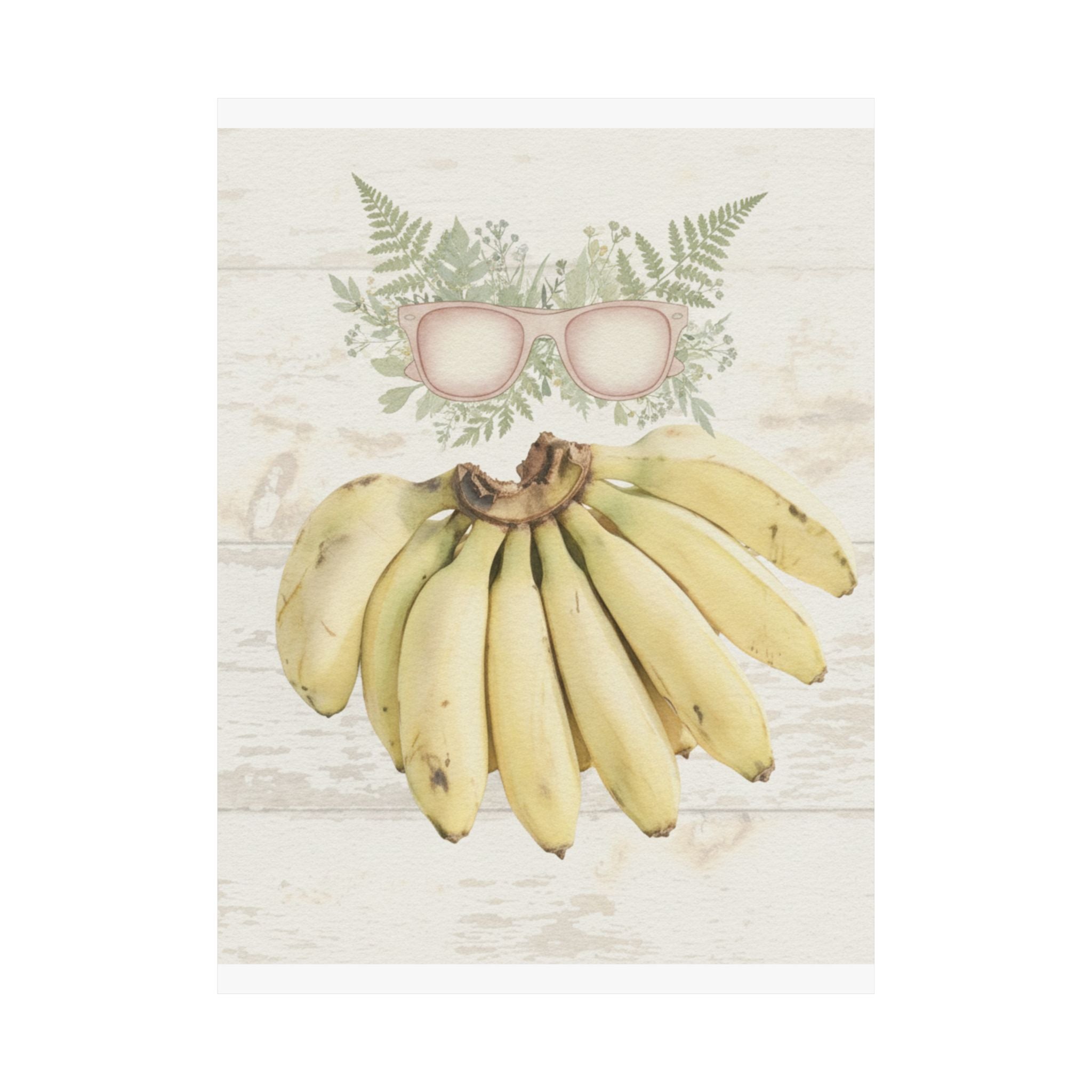 Botanical — Bananas — Matte Poster