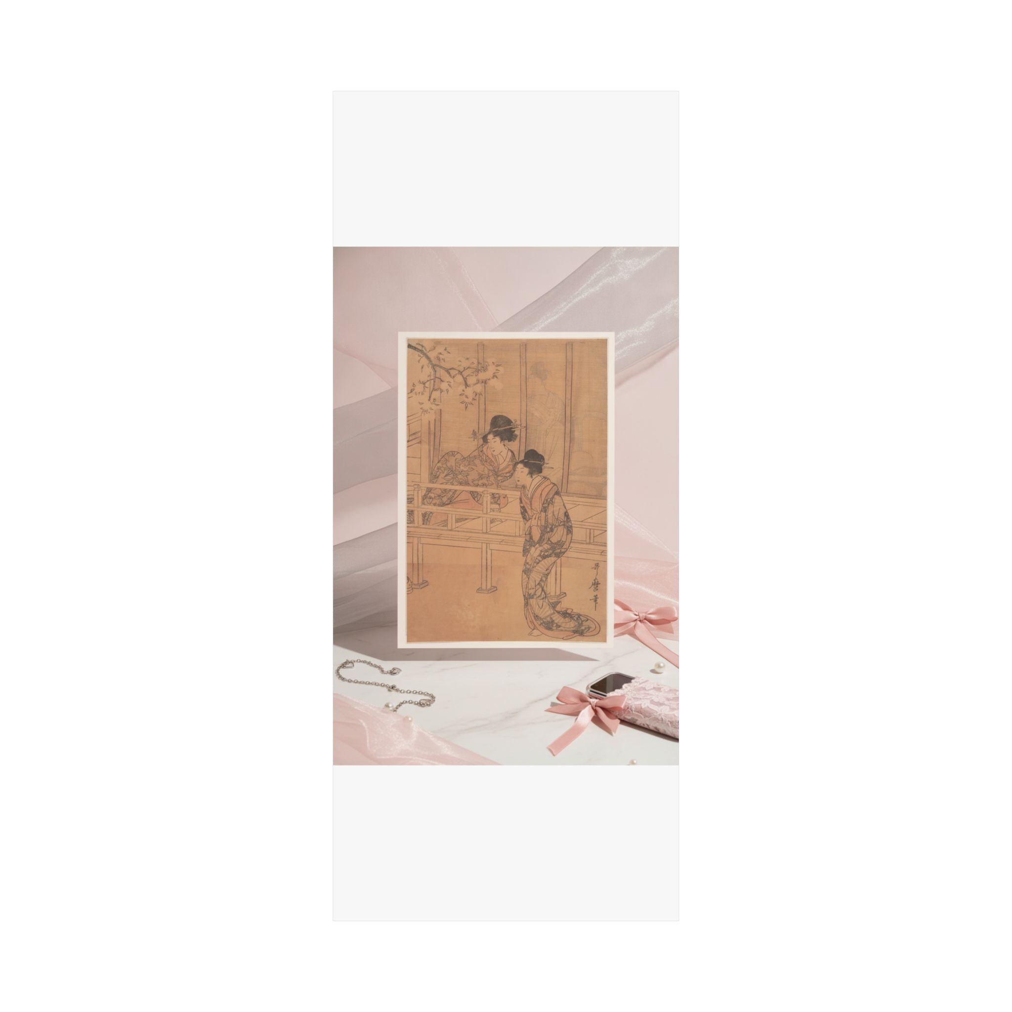 Product Marketing — The Lady Of Rokujo Being Visited By The Princess Aoi — Matte Poster