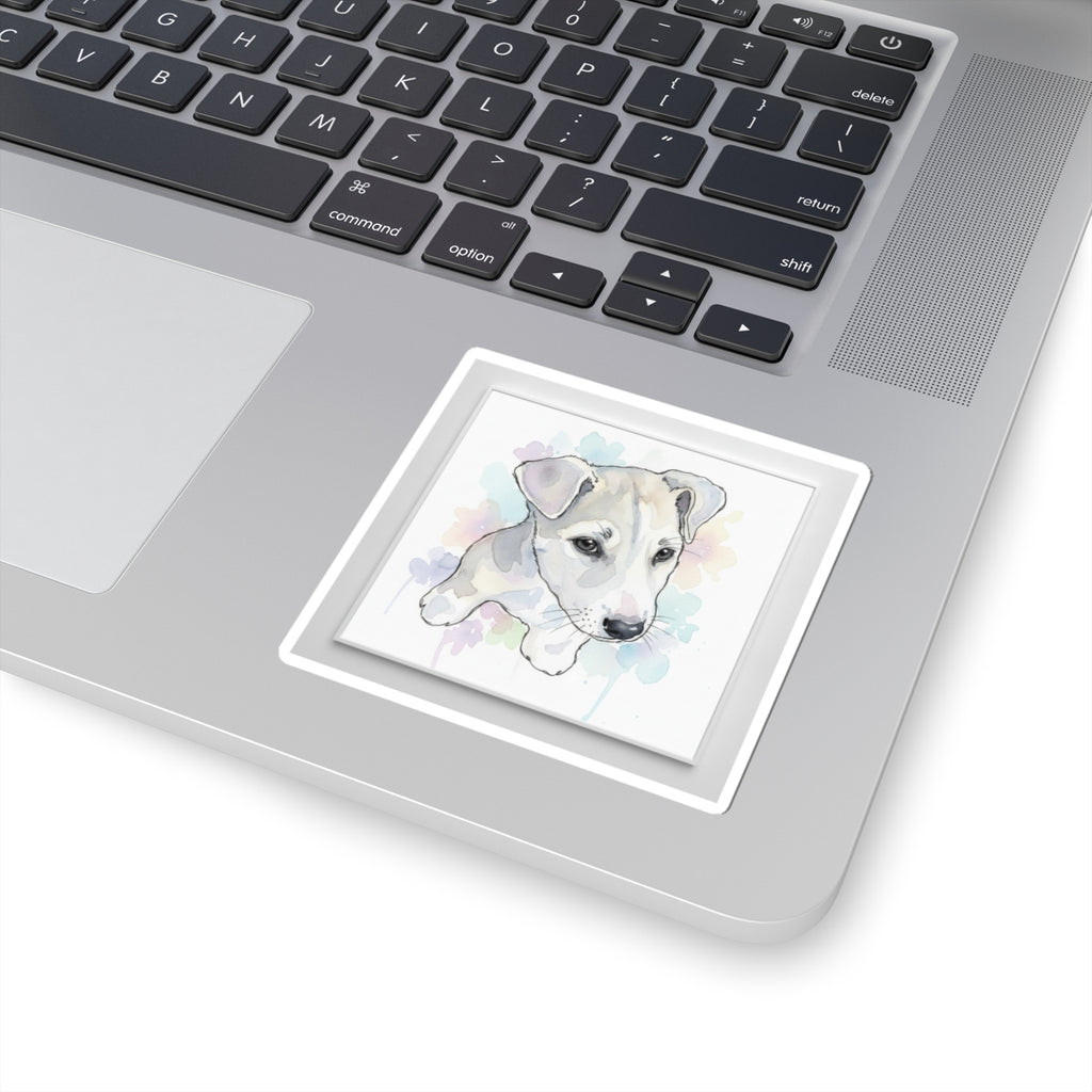 Watercolor — Dog — Kiss-Cut Sticker