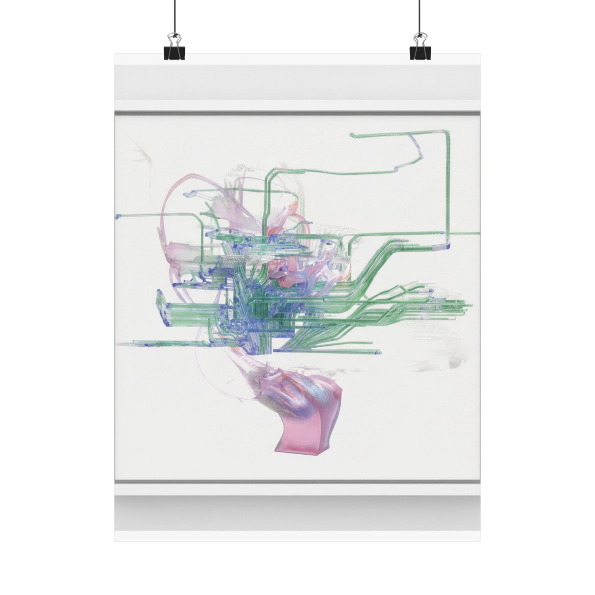 Watercolor — Abstract — Matte Poster