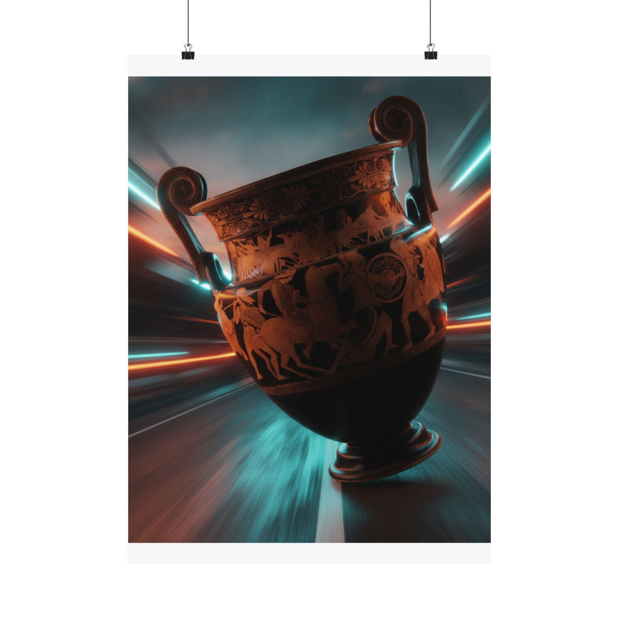 Fast Furious — Vase — Matte Poster