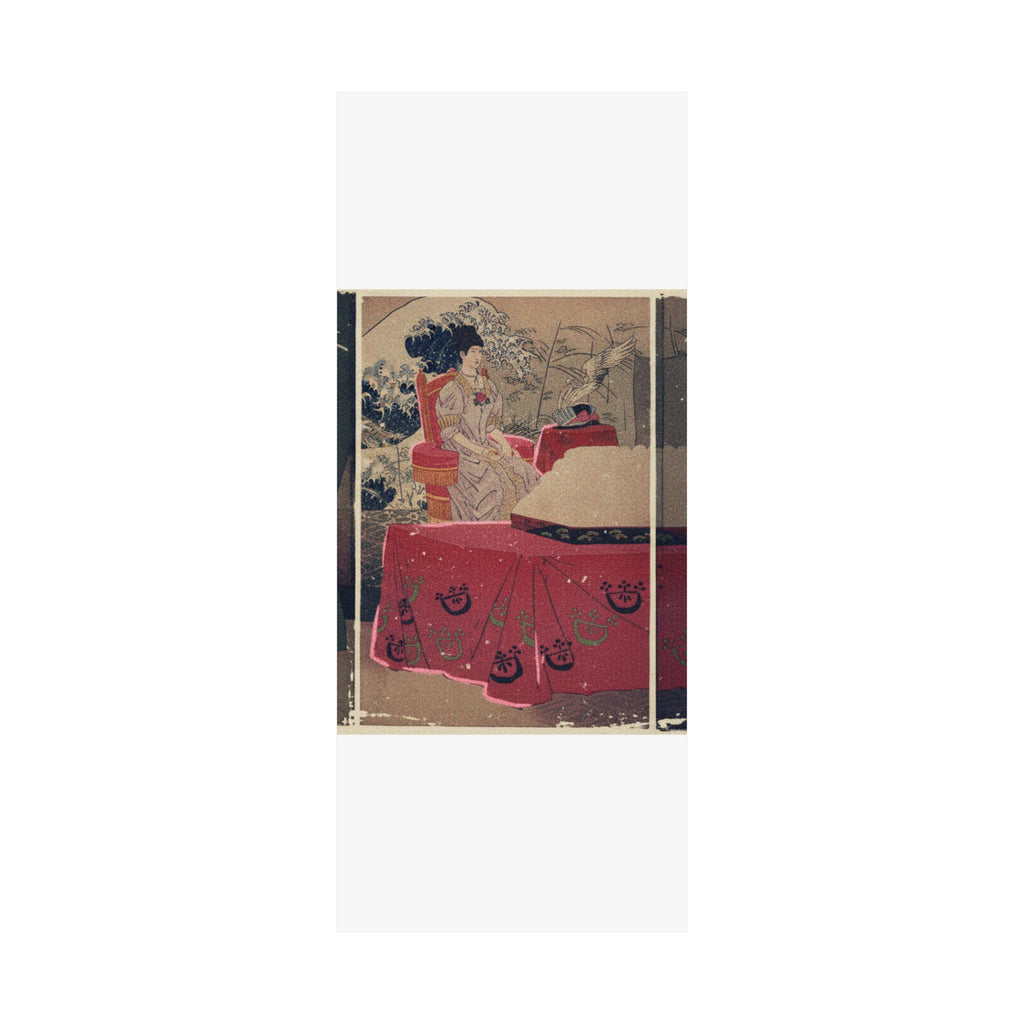 Japanese Street — Illustration Of The  Empress Visiting The General Staff Headquarters [To Present — Matte Poster