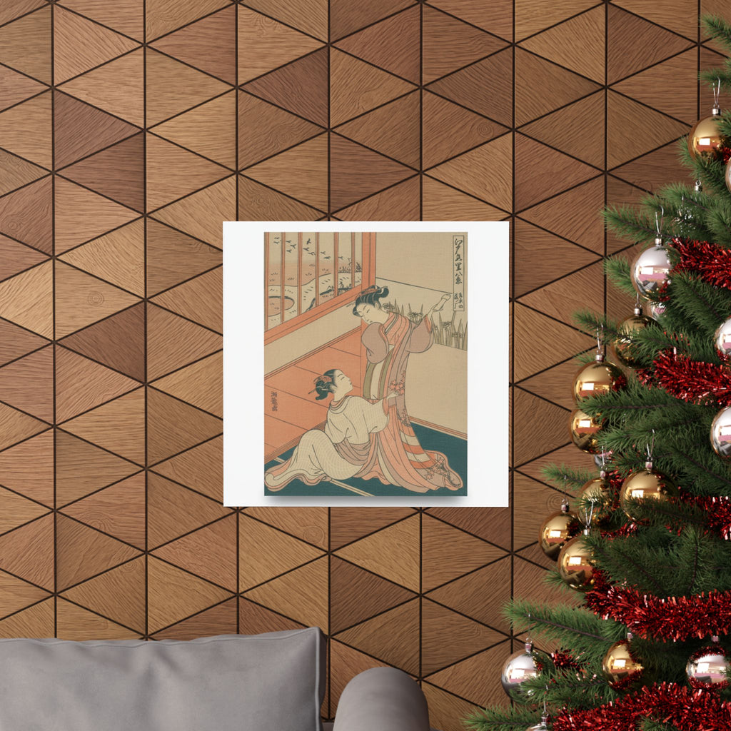 Ecommerce Main — The Flying Down Of Wild Geese At Yoshiwara — Matte Poster