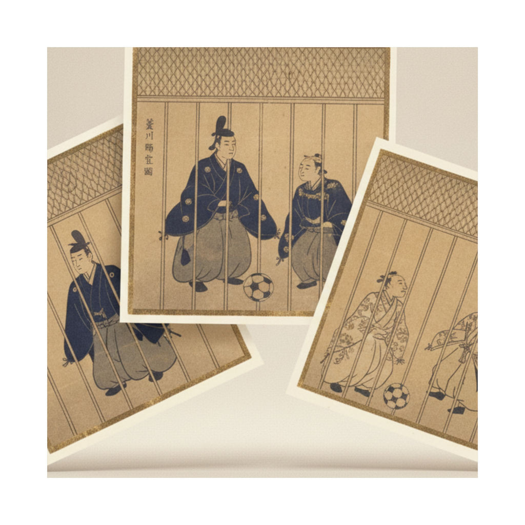 Product Marketing — Games Of Football Being Played By Nobles — Matte Poster