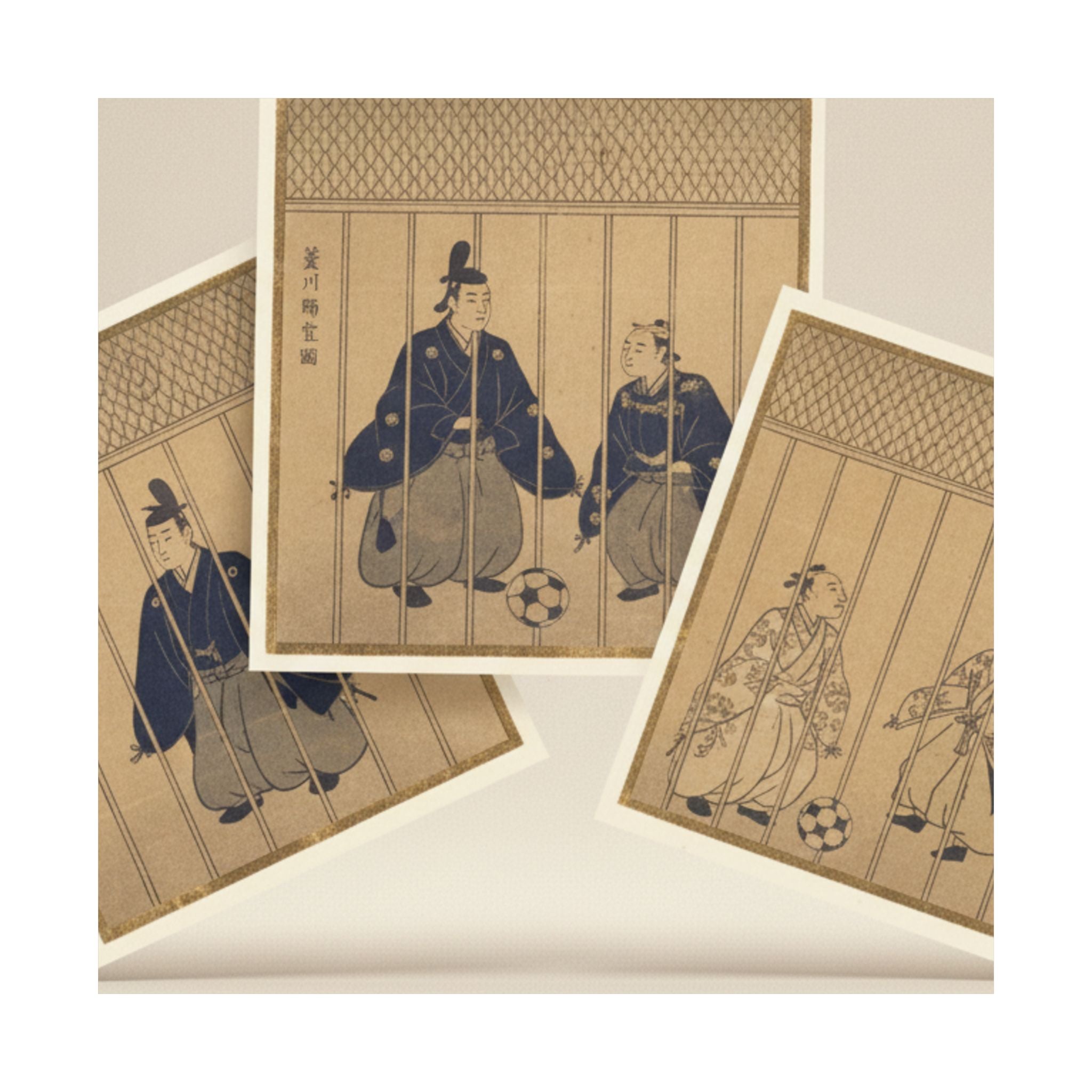 Product Marketing — Games Of Football Being Played By Nobles — Matte Poster