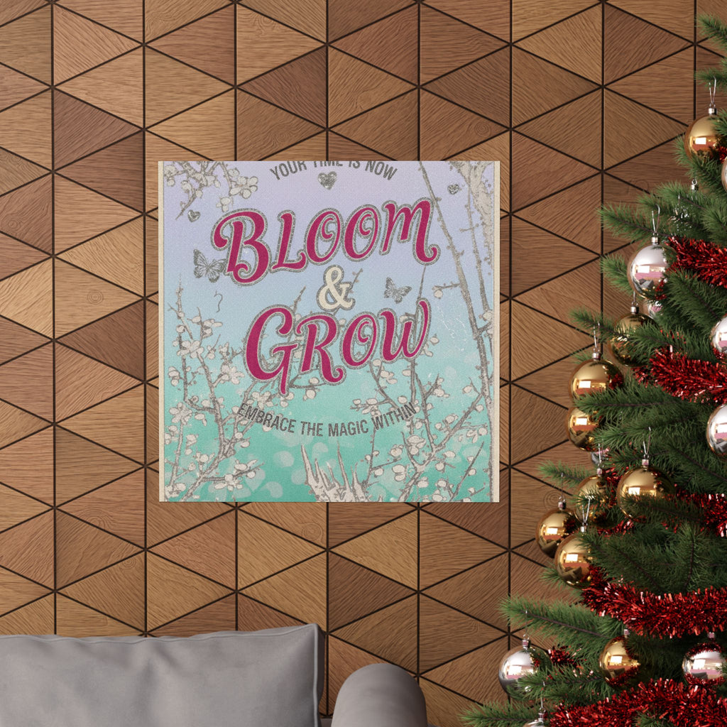Affirmation — Plum Tree In Blossom — Matte Poster