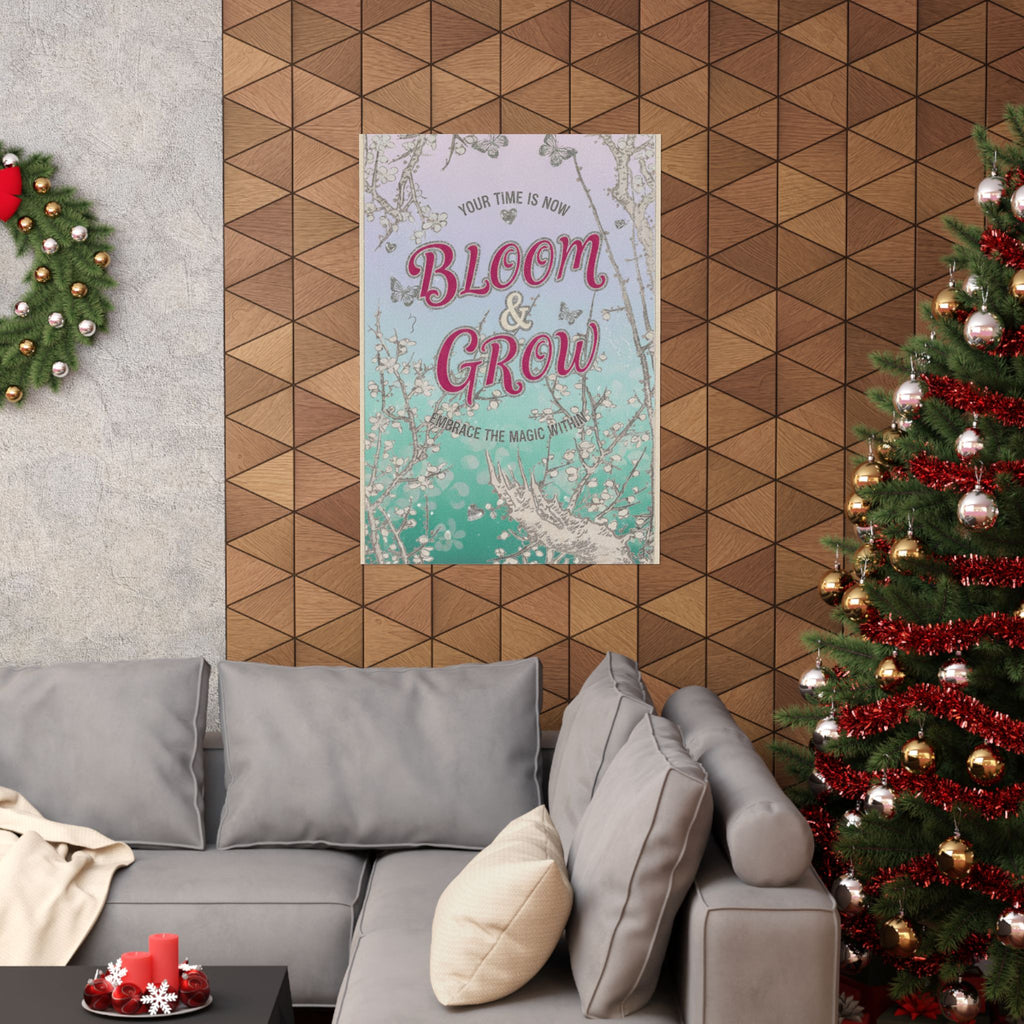 Affirmation — Plum Tree In Blossom — Matte Poster