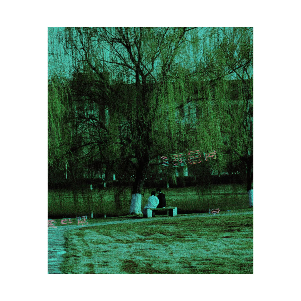 Glitch Culture — Person — Matte Poster