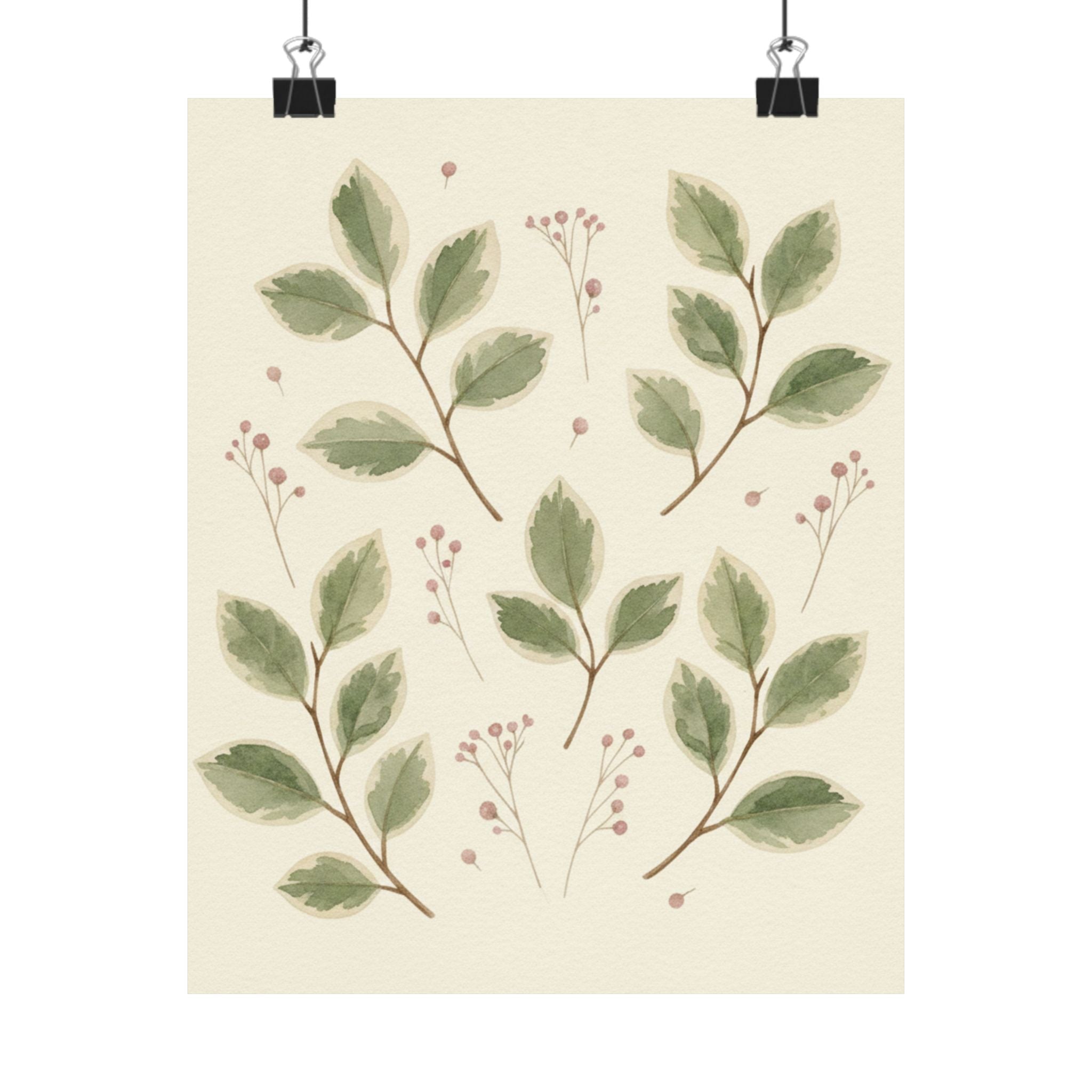 Botanical — Plant — Matte Poster