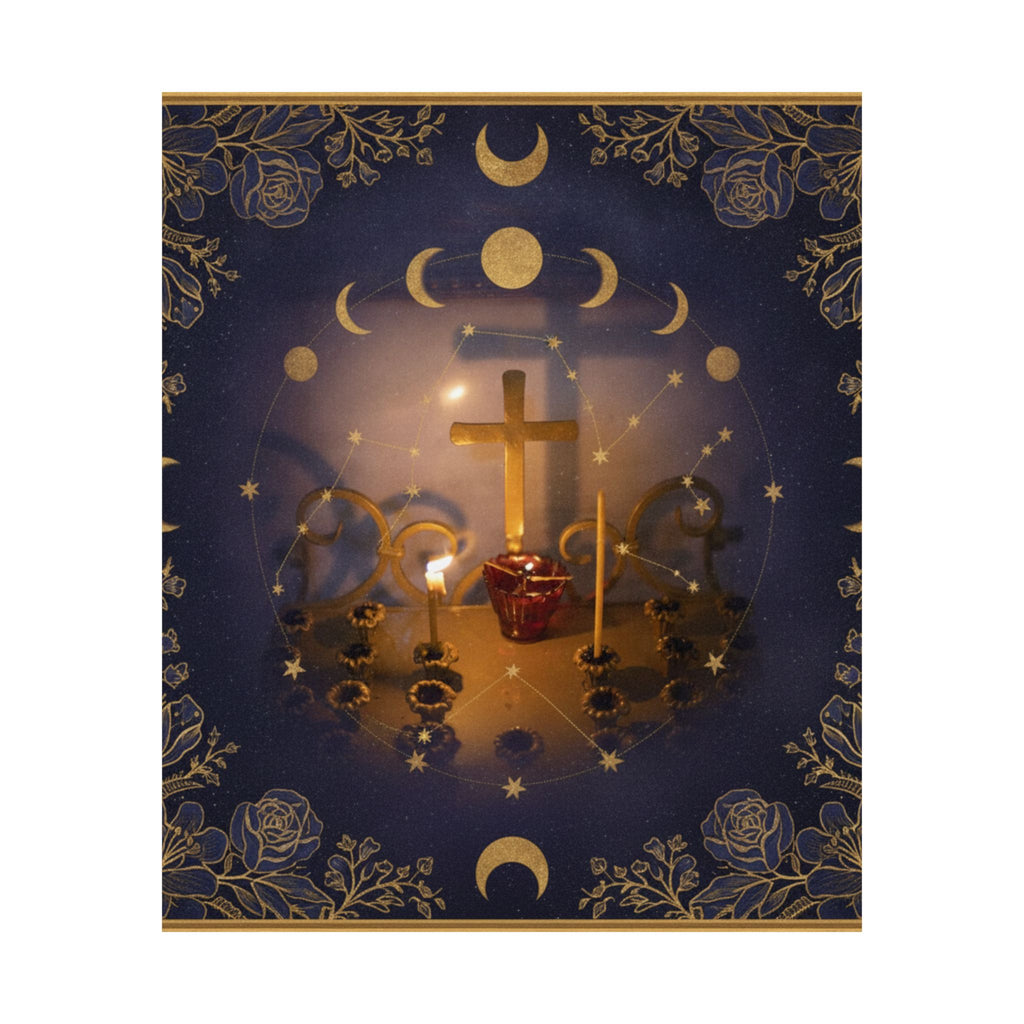 Celestial — Candle — Matte Poster