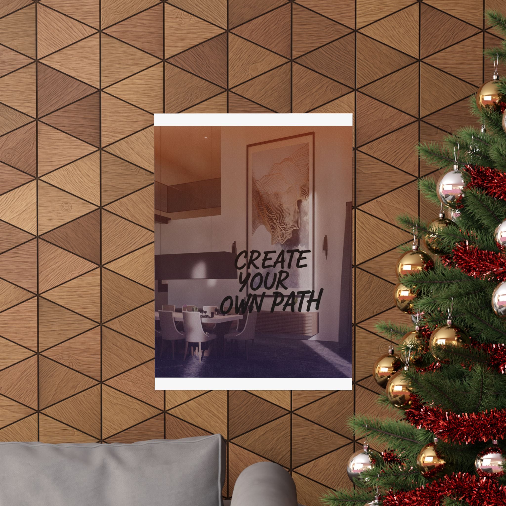 Affirmation — Abstract — Matte Poster