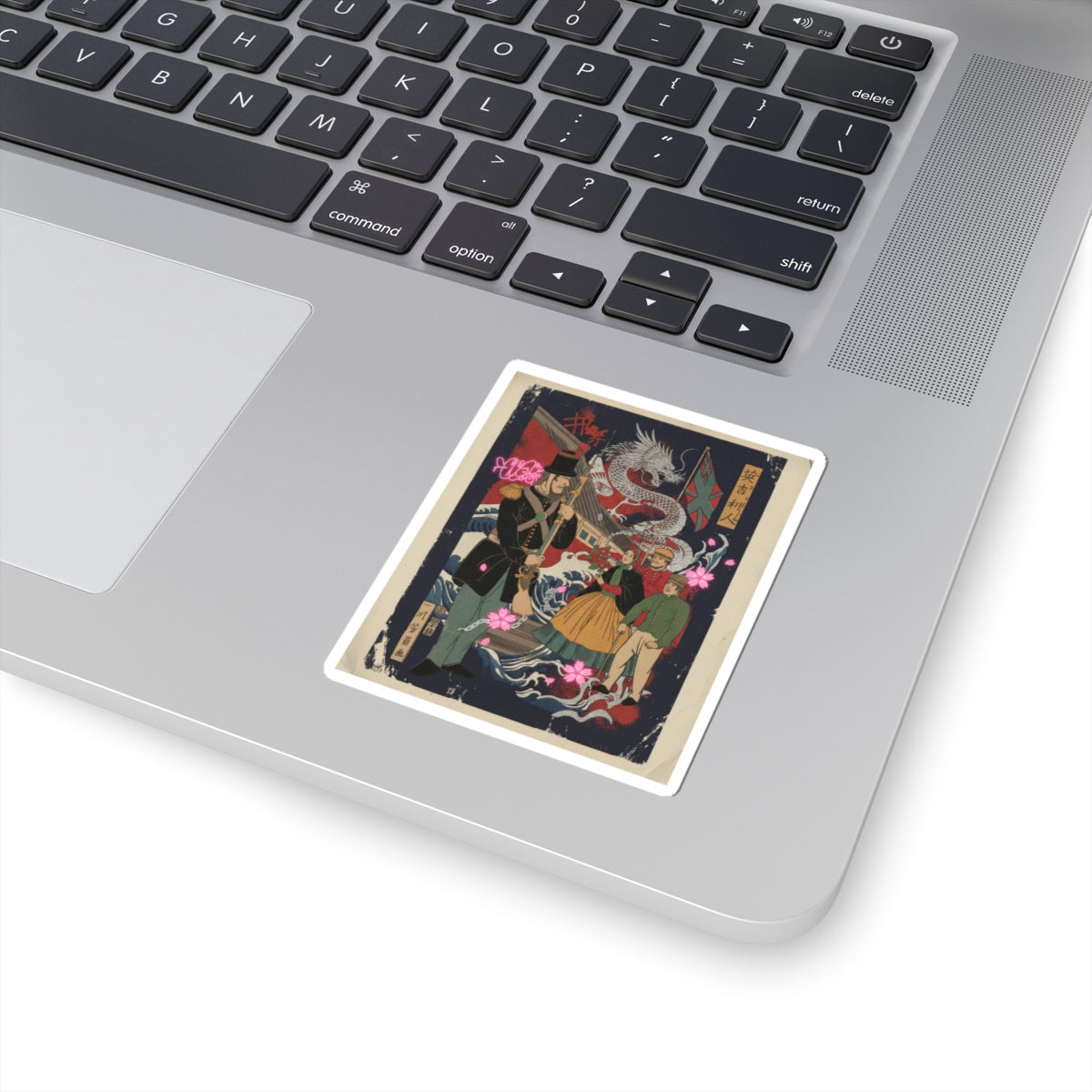 Japanese Street kiss-cut sticker — product view 15