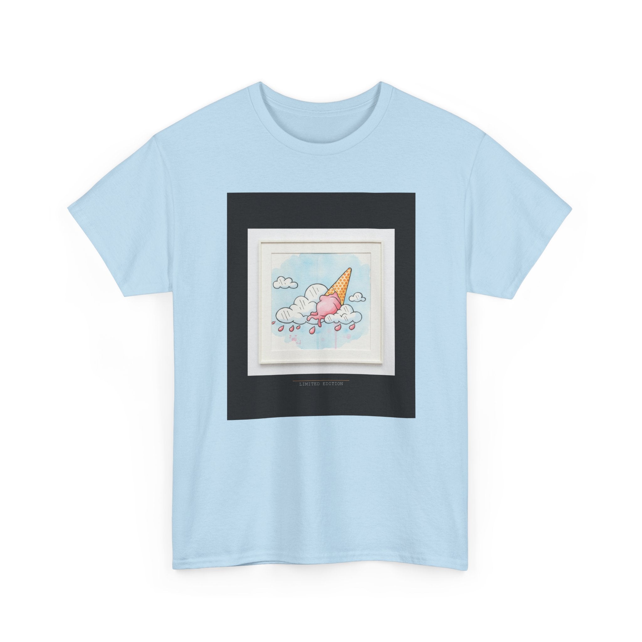 Melting Ice Cream Cloud Watercolour Graphic Tee