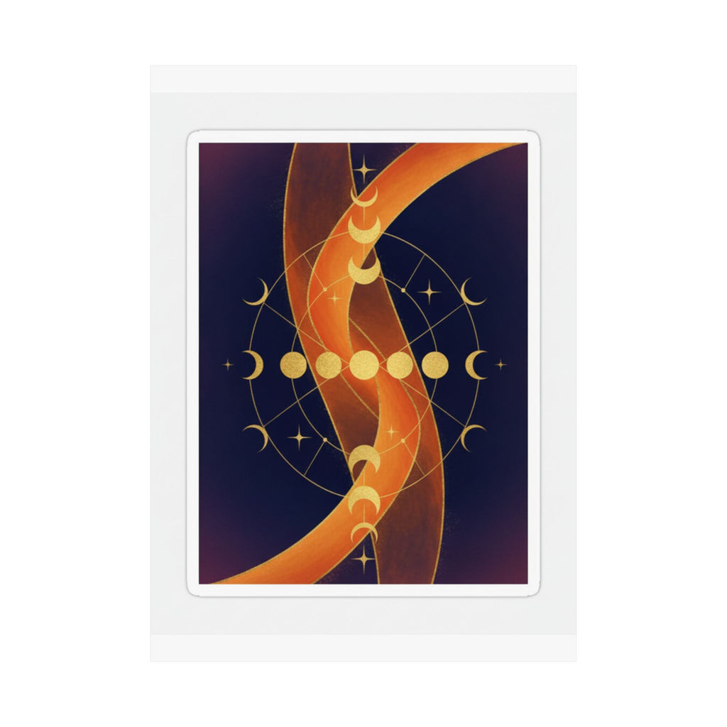 Celestial — Abstract — Matte Poster
