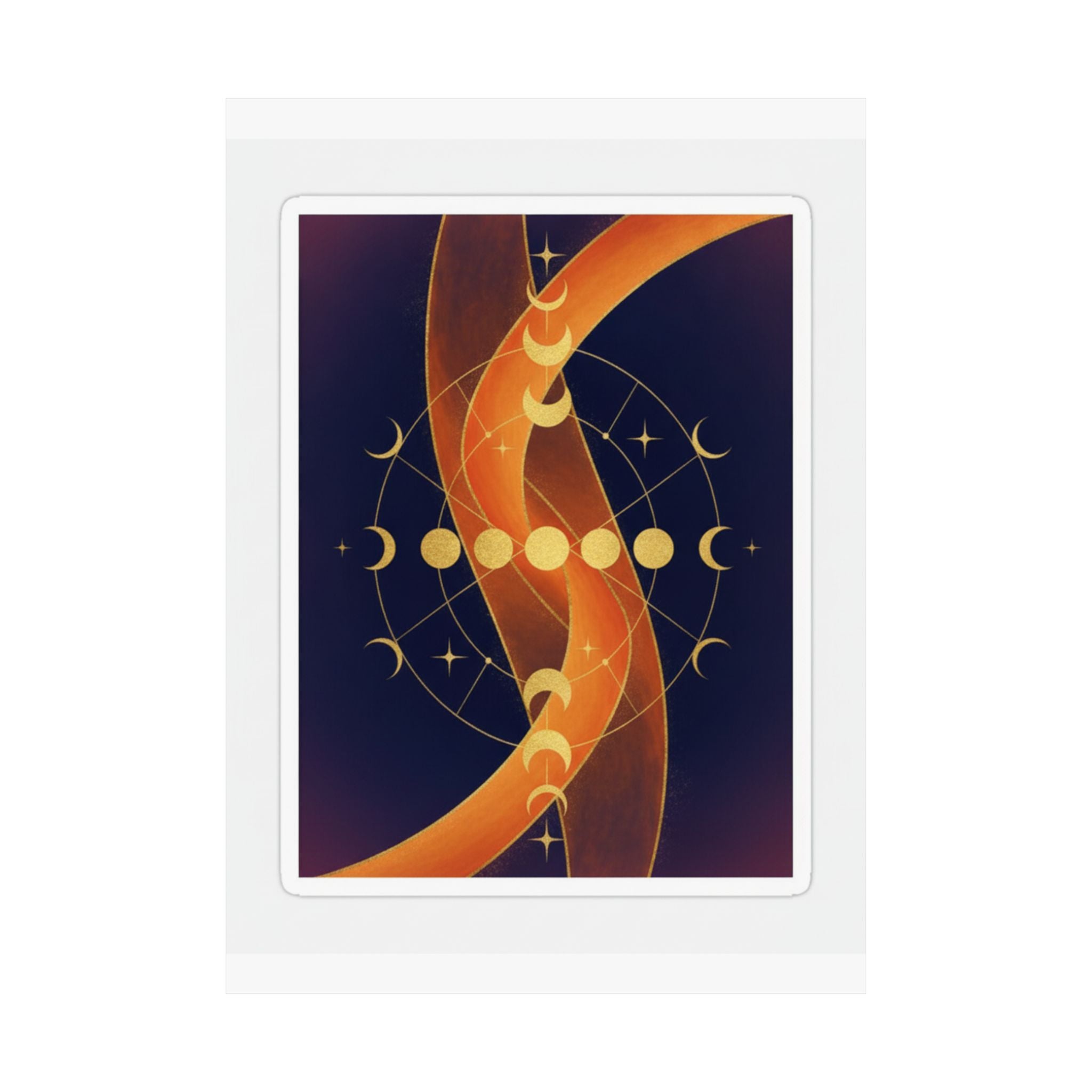 Celestial — Abstract — Matte Poster