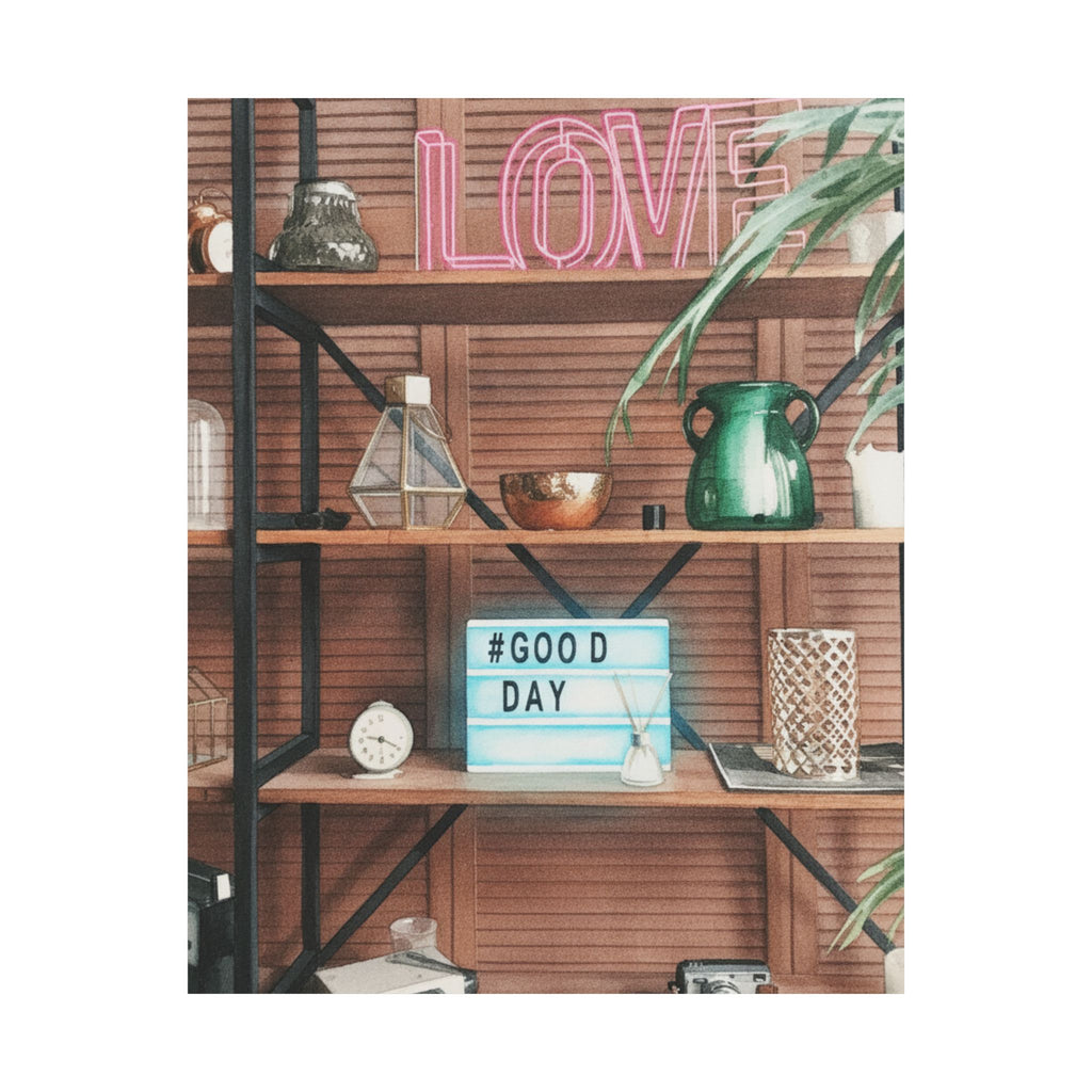 Watercolor — Home — Matte Poster