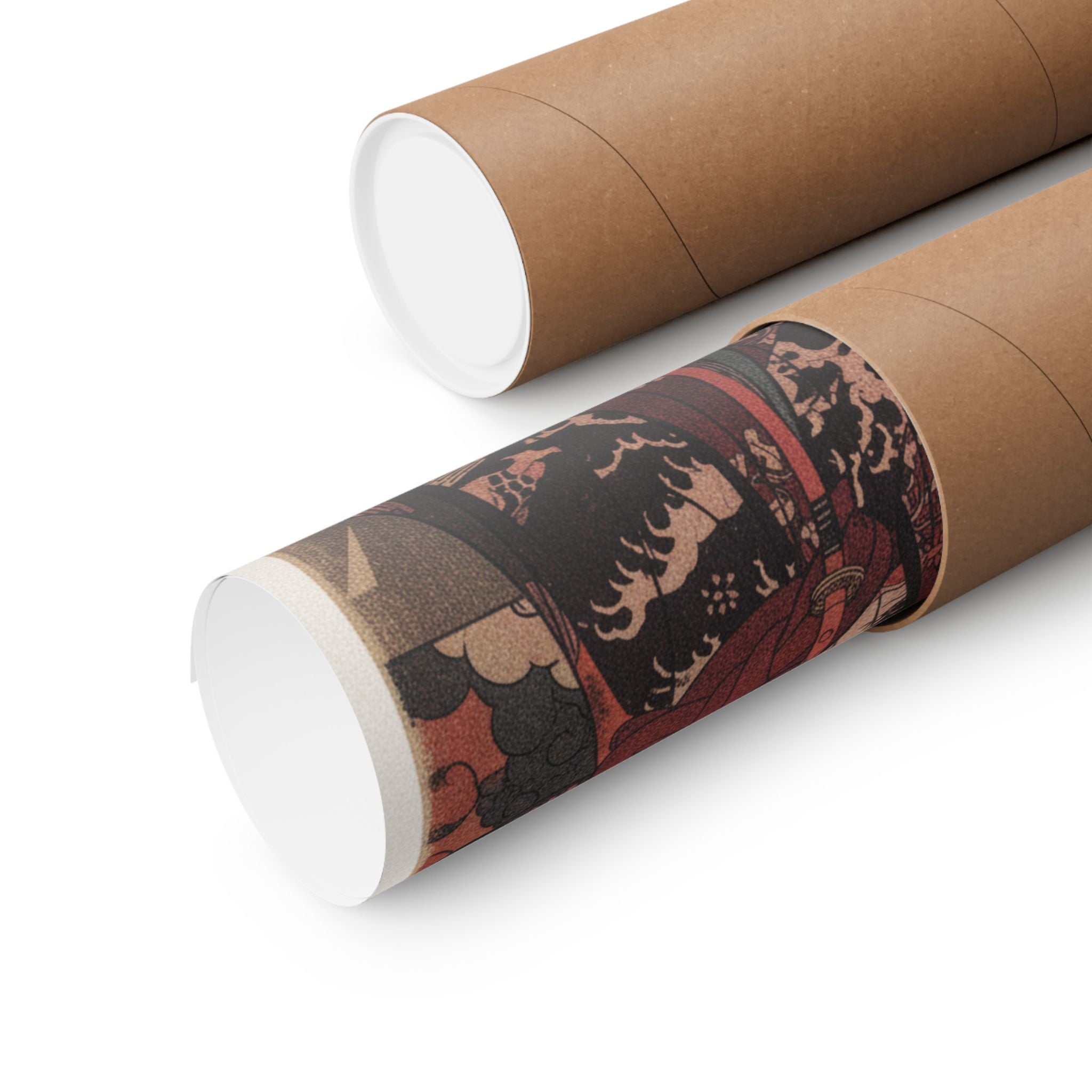 Japanese Street — The First Nakamura Nakazo As A Samurai — Matte Poster