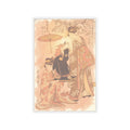 Southern Sunset — The Oiran Yoyogiku Of Matsubaya Standing Under A Cherry Tree — Kiss-Cut Sticker