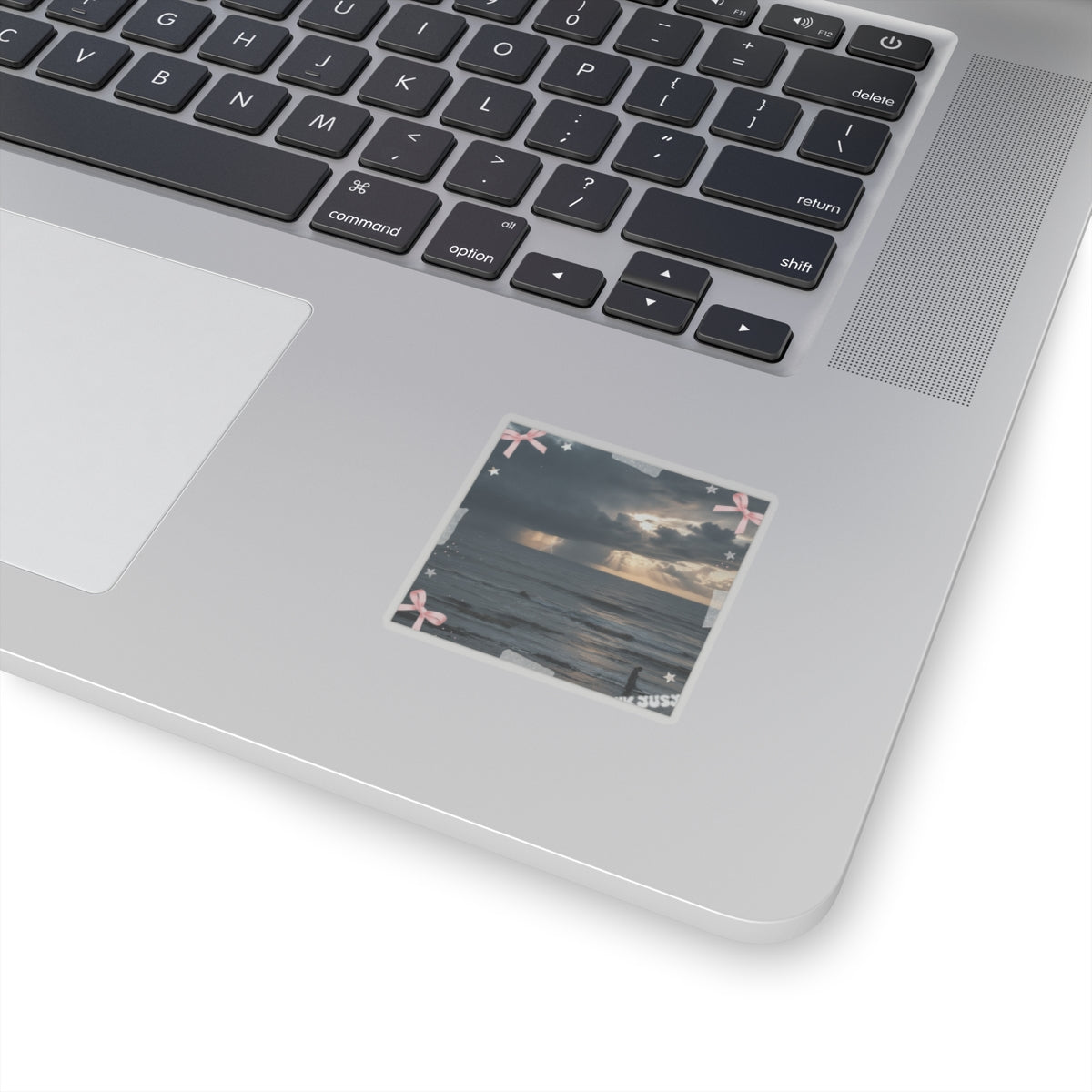 Dramatic Storm — Person — Kiss-Cut Sticker