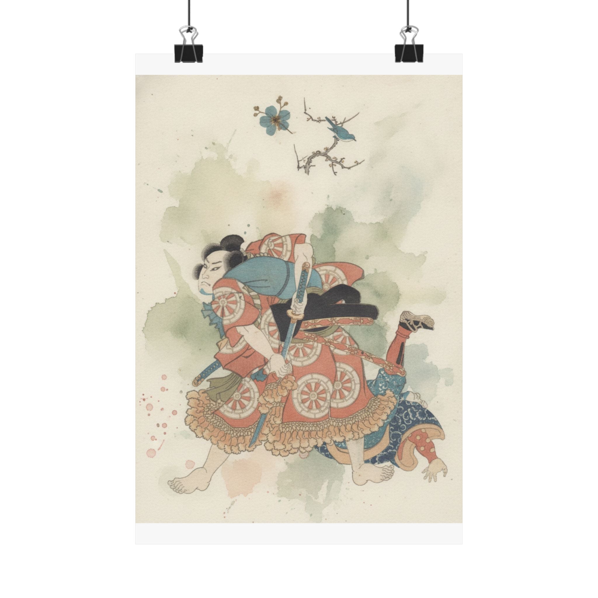 Botanical — The First Warbler — Matte Poster