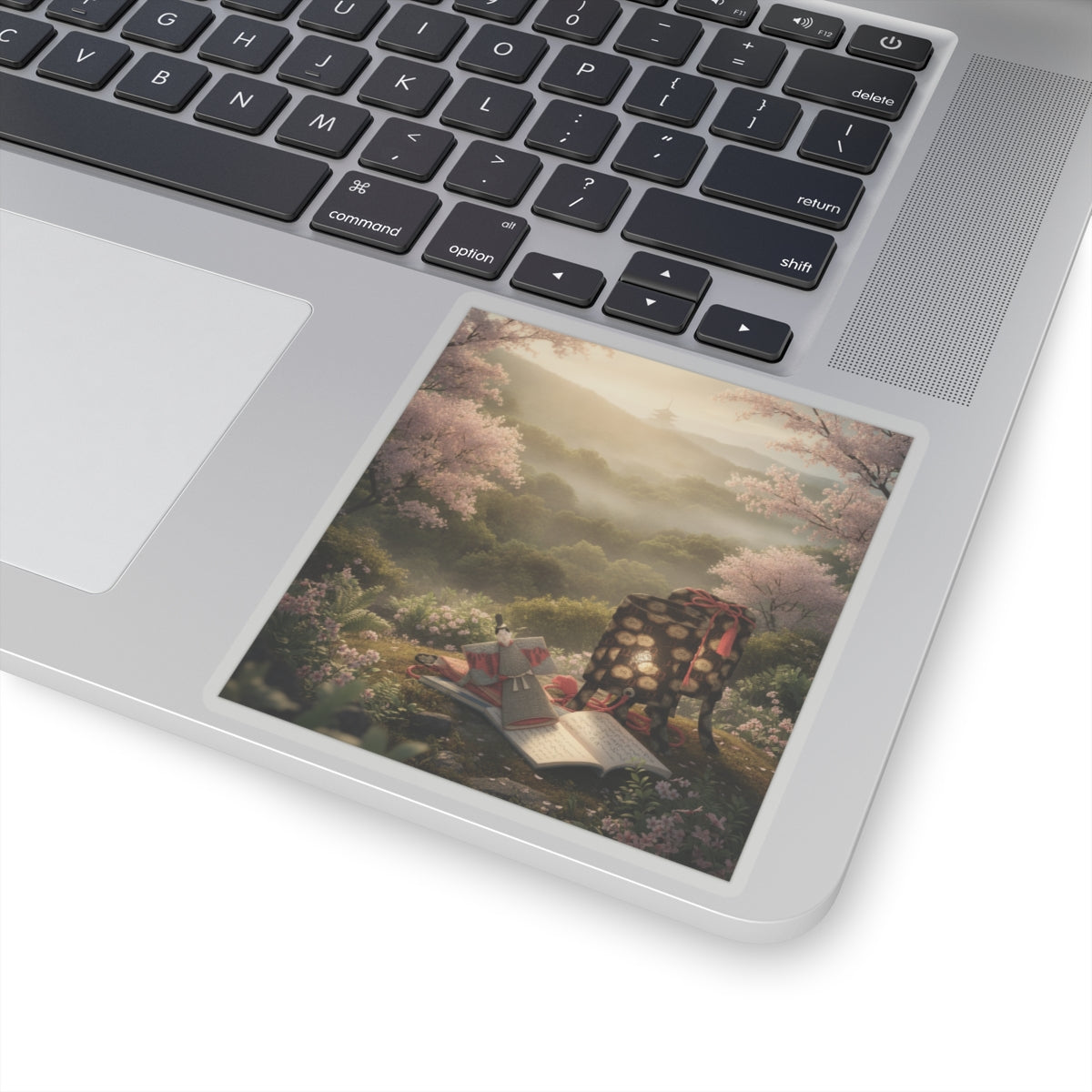 Scenic Nature — The Doll Festival, Third Day Of The Third Month — Kiss-Cut Sticker