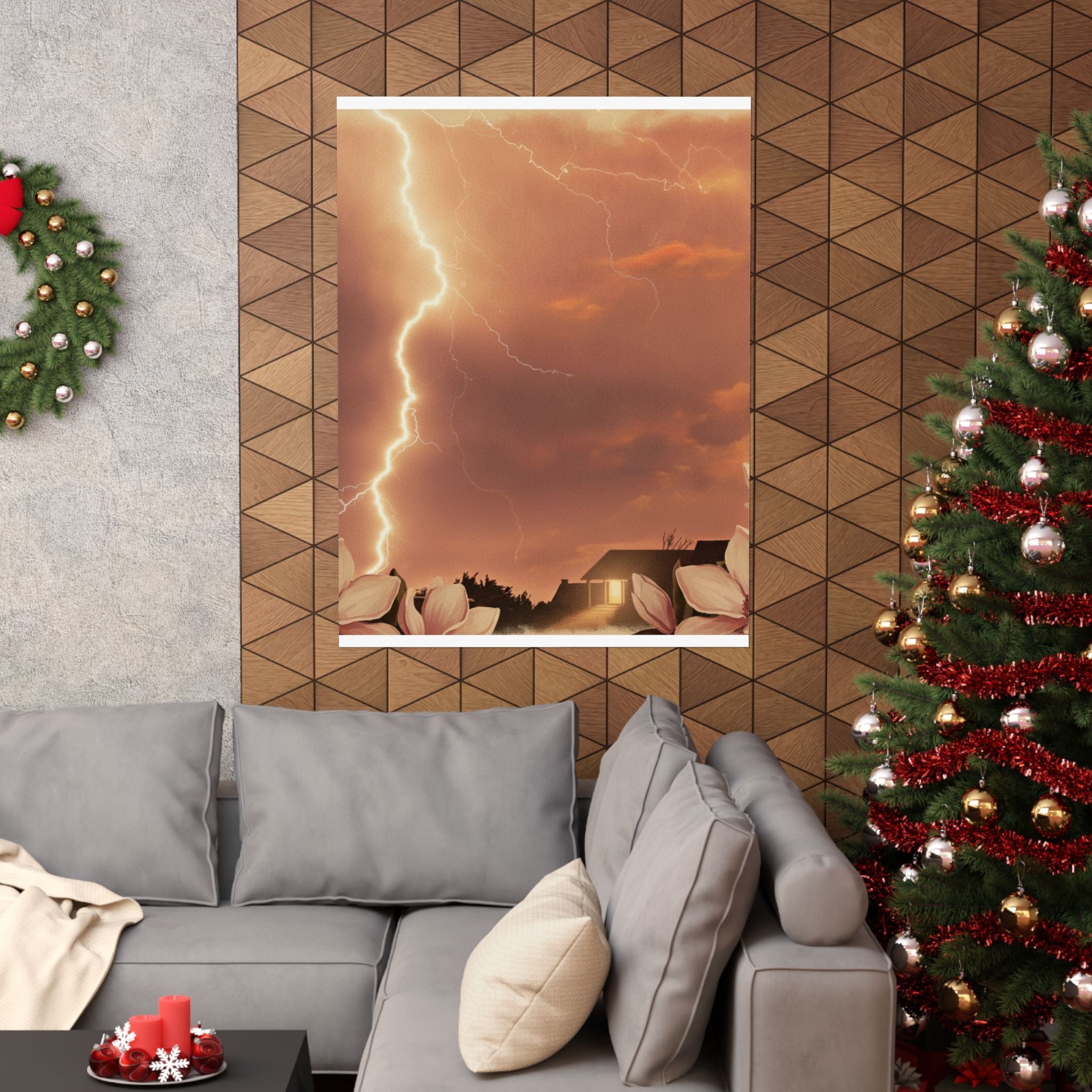 Southern Sunset — Lightning — Matte Poster