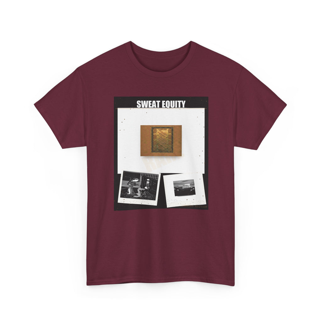 Sweat Equity Photo Collage Poster Graphic Tee