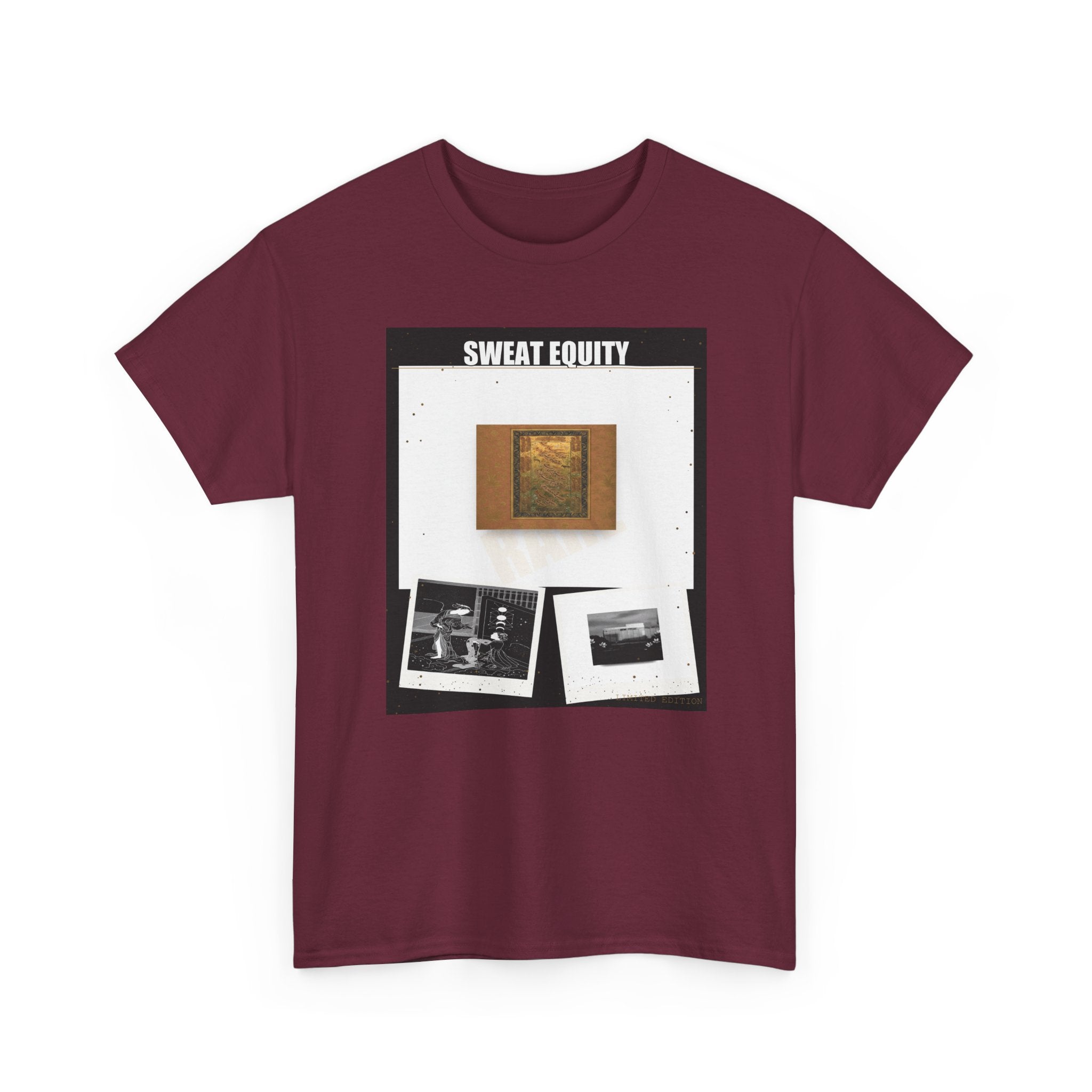 Sweat Equity Photo Collage Poster Graphic Tee