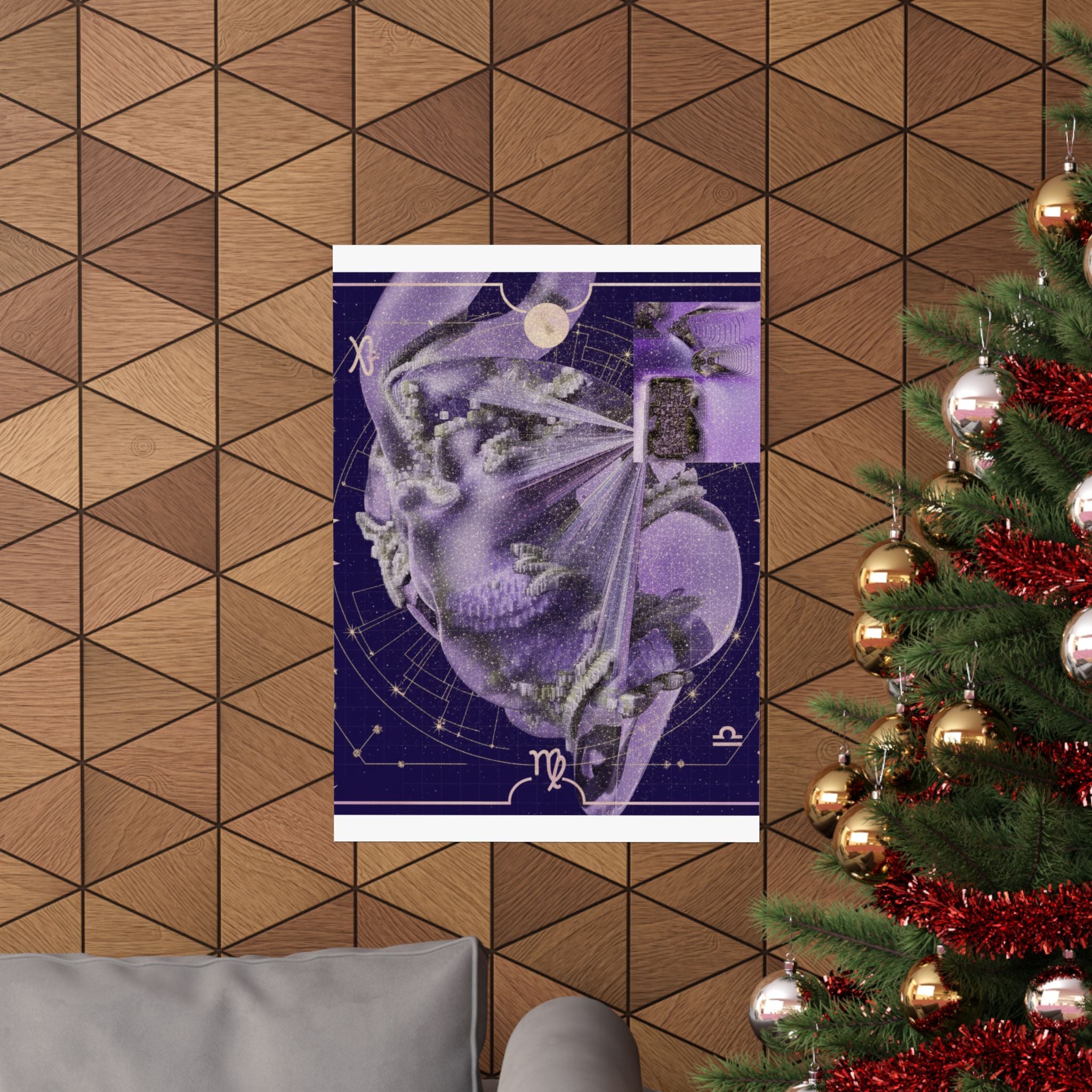 Celestial — Abstract — Matte Poster