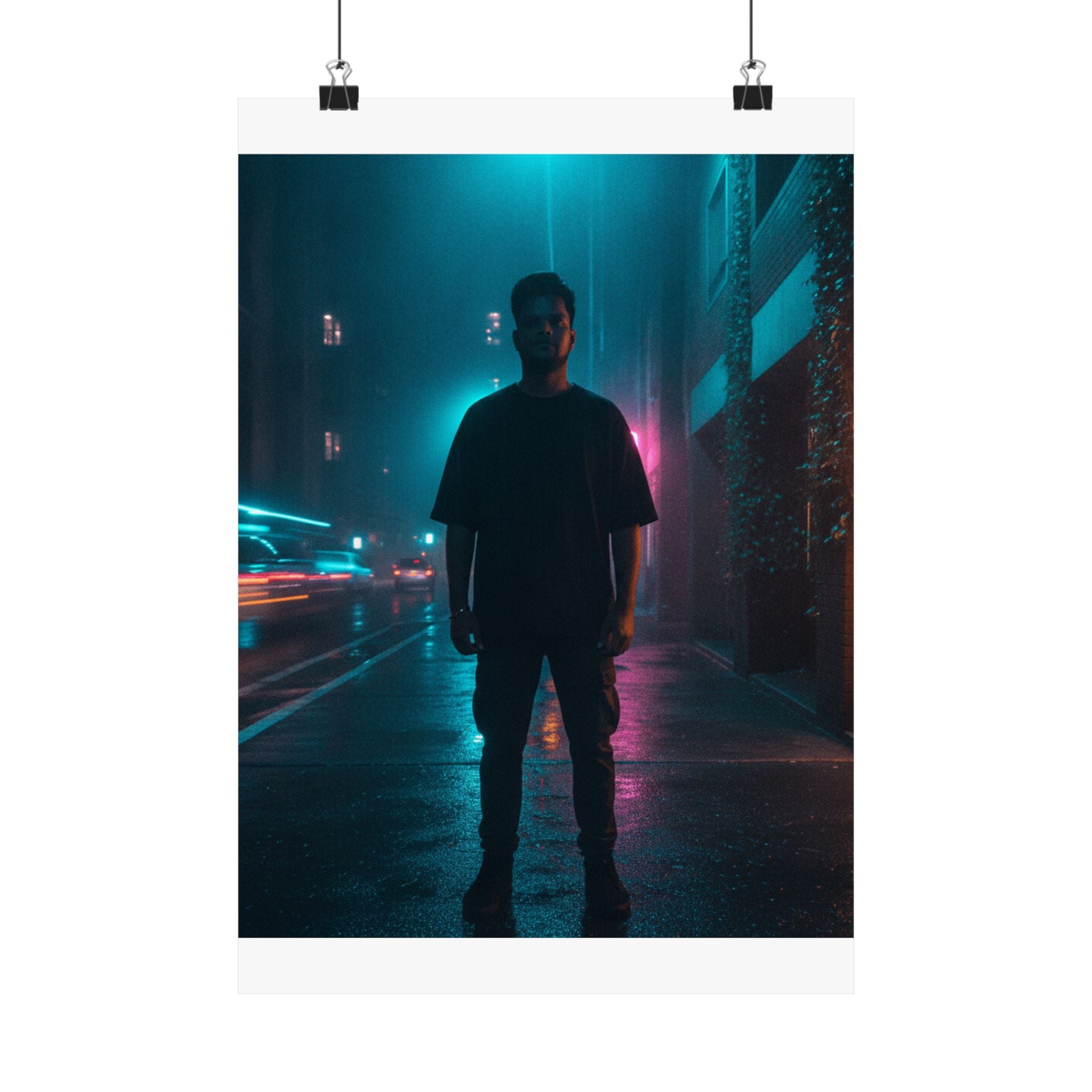 Neon Noir art print — product view 18