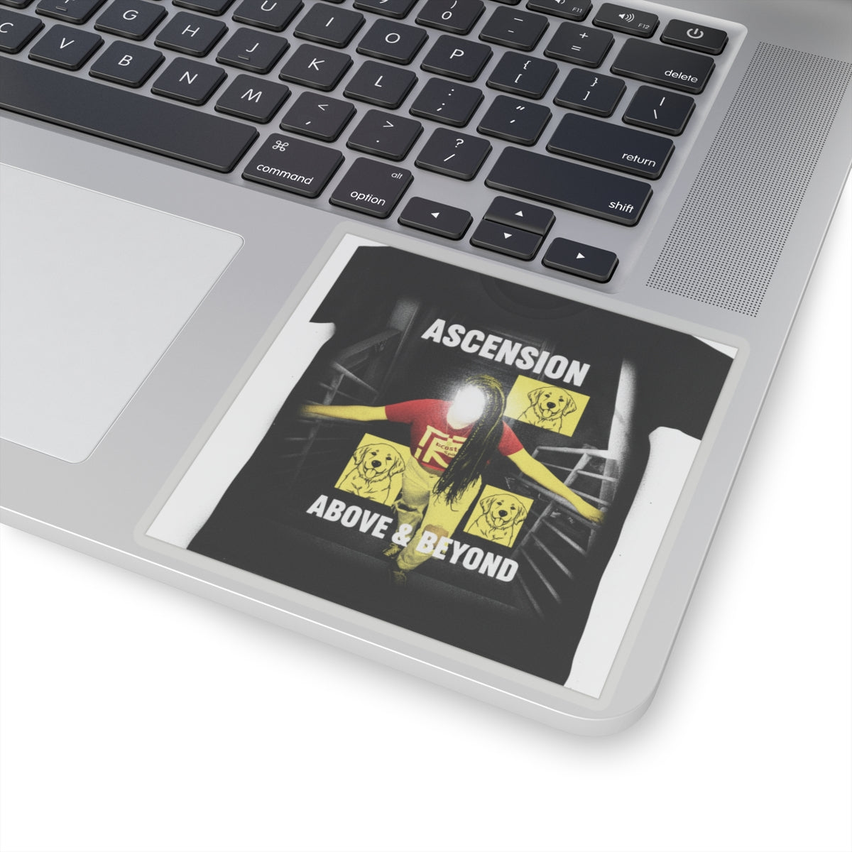 Streetwear Collage — Person — Kiss-Cut Sticker