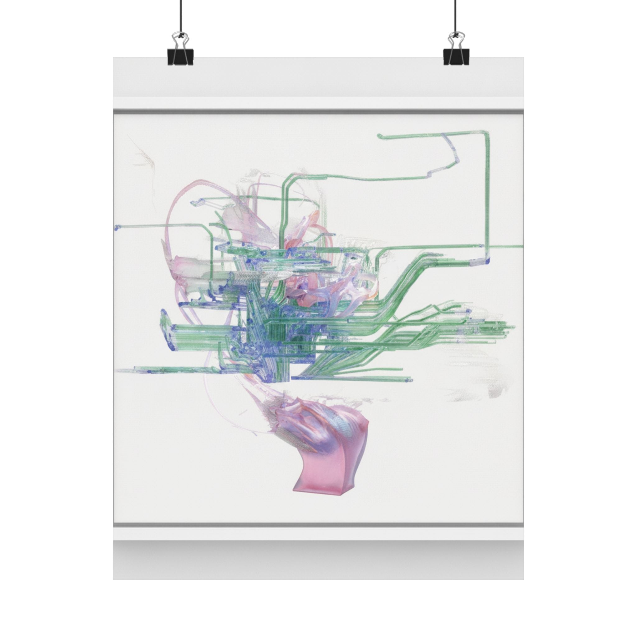 Watercolor — Abstract — Matte Poster