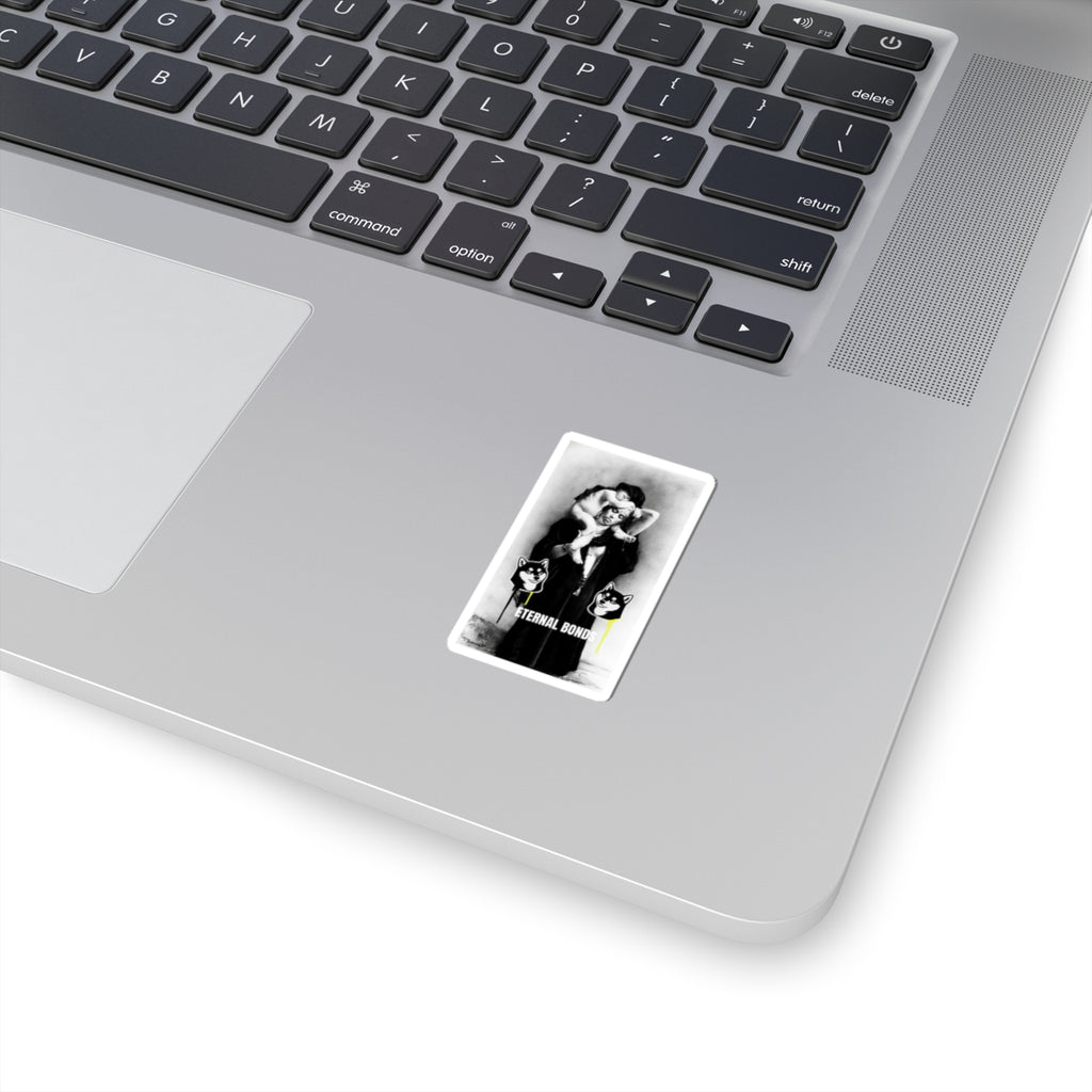 Streetwear Collage — Person — Kiss-Cut Sticker