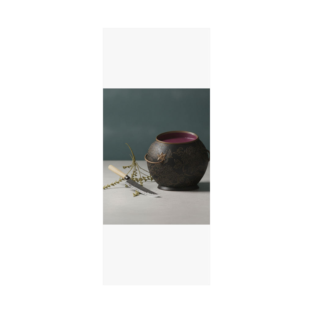 Product Marketing — Vase And Kitchen Knife — Matte Poster