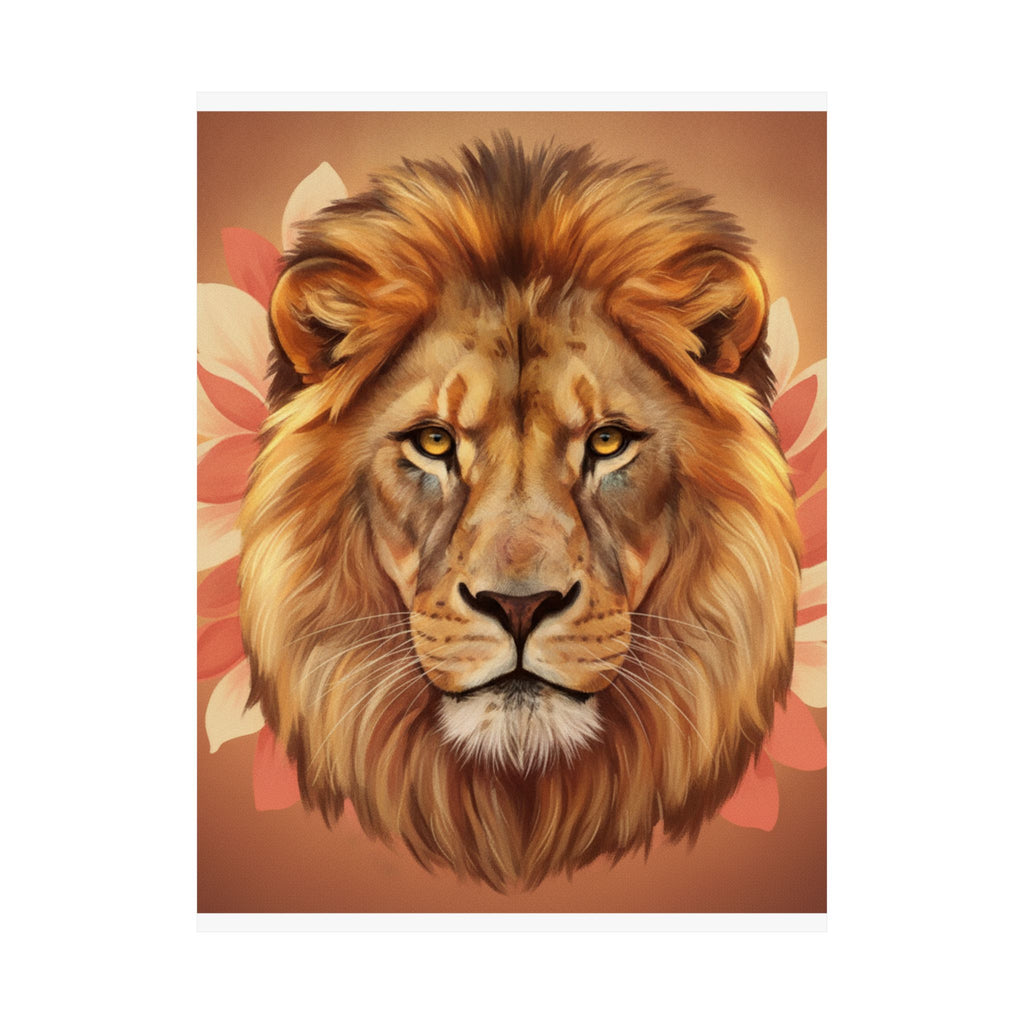 Southern Sunset — Lion — Matte Poster