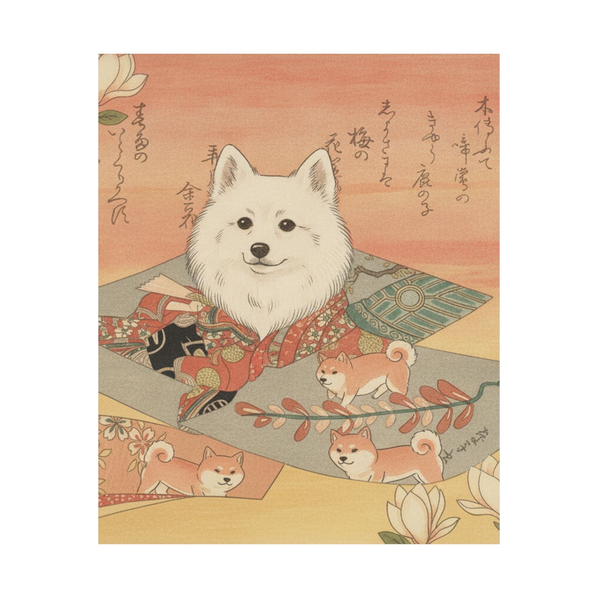 Southern Sunset — Representation Of The Dance-Play "Dōjōji" — Matte Poster