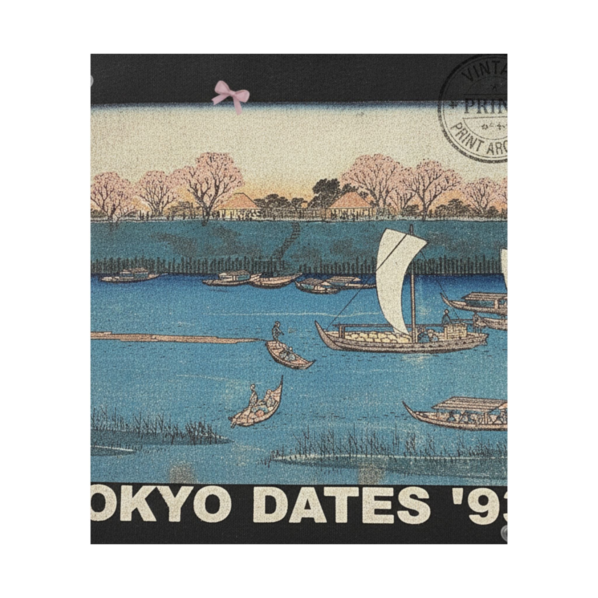 Vintage Bootleg — Sumidagawa Mimeguri Hana Zakari No Kei — Matte Poster
