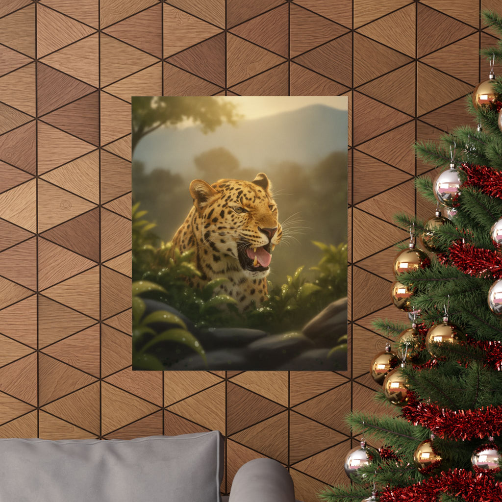 Scenic Nature — Leopard — Matte Poster