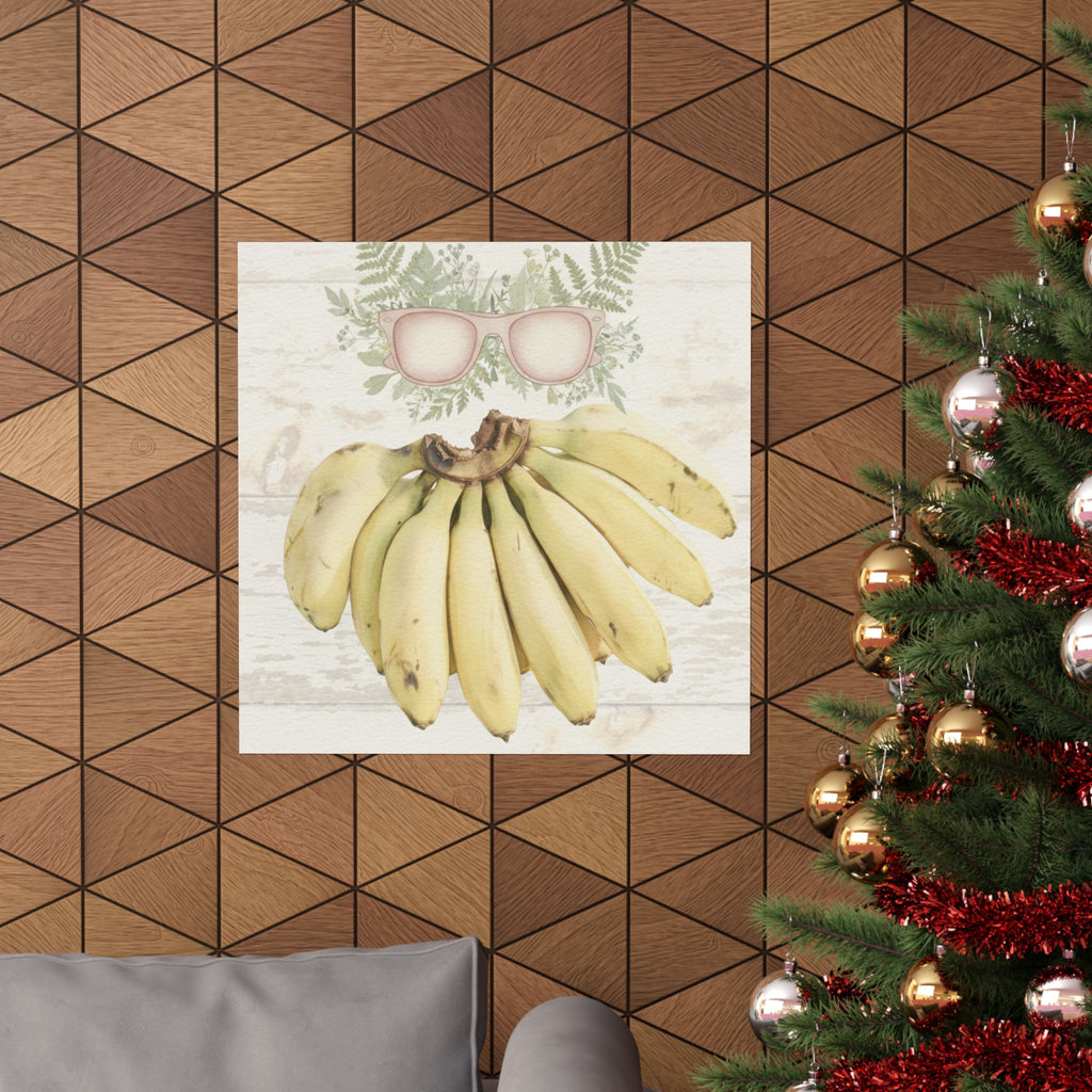 Botanical — Bananas — Matte Poster
