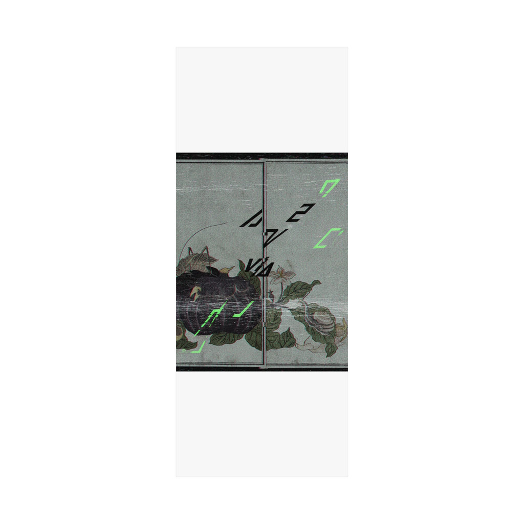 Glitch Culture — Land Snail (Katatsumuri); Giant Katydid (Kutsuwamushi), From The Picture Book Of — Matte Poster