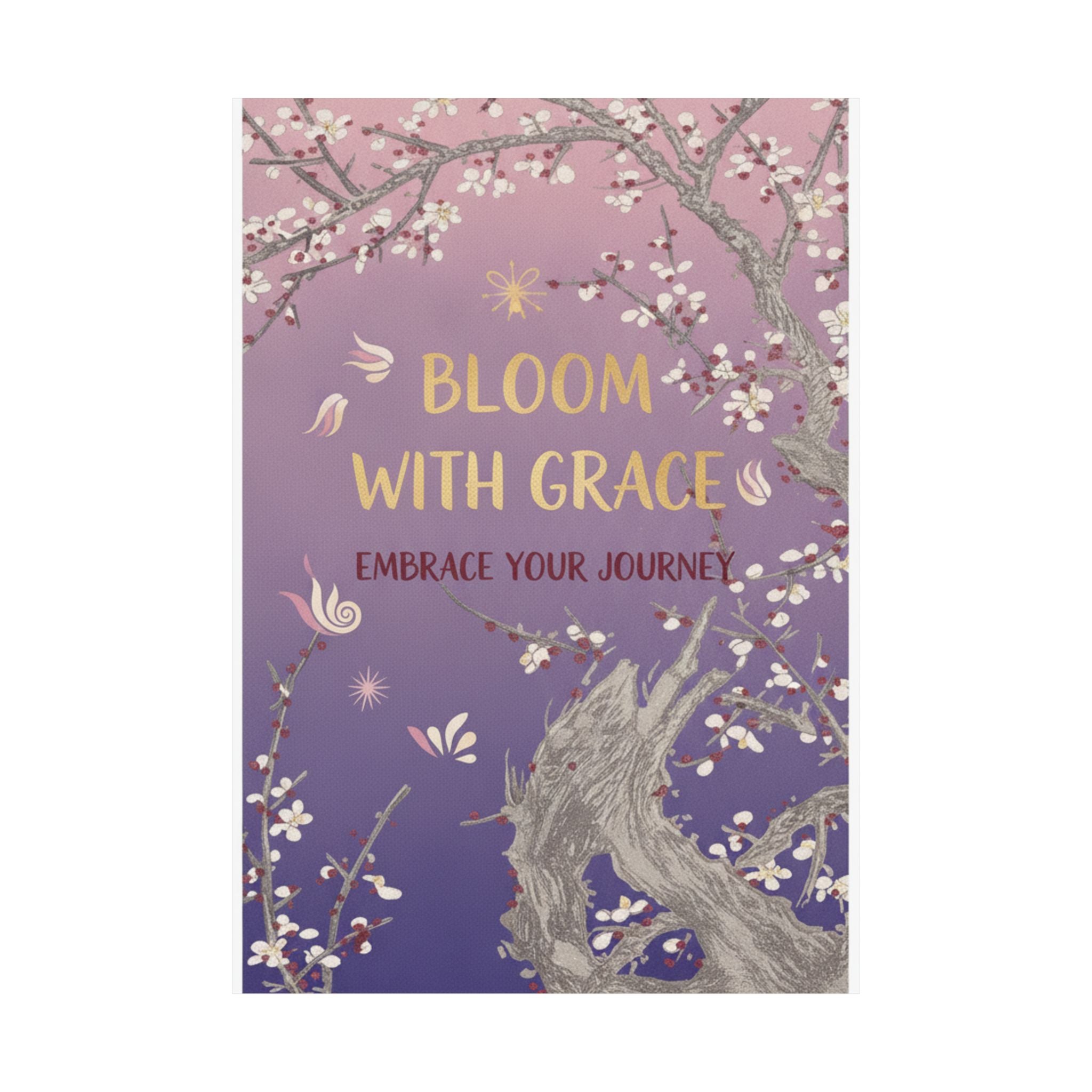 Affirmation — Plum Tree In Blossom — Matte Poster