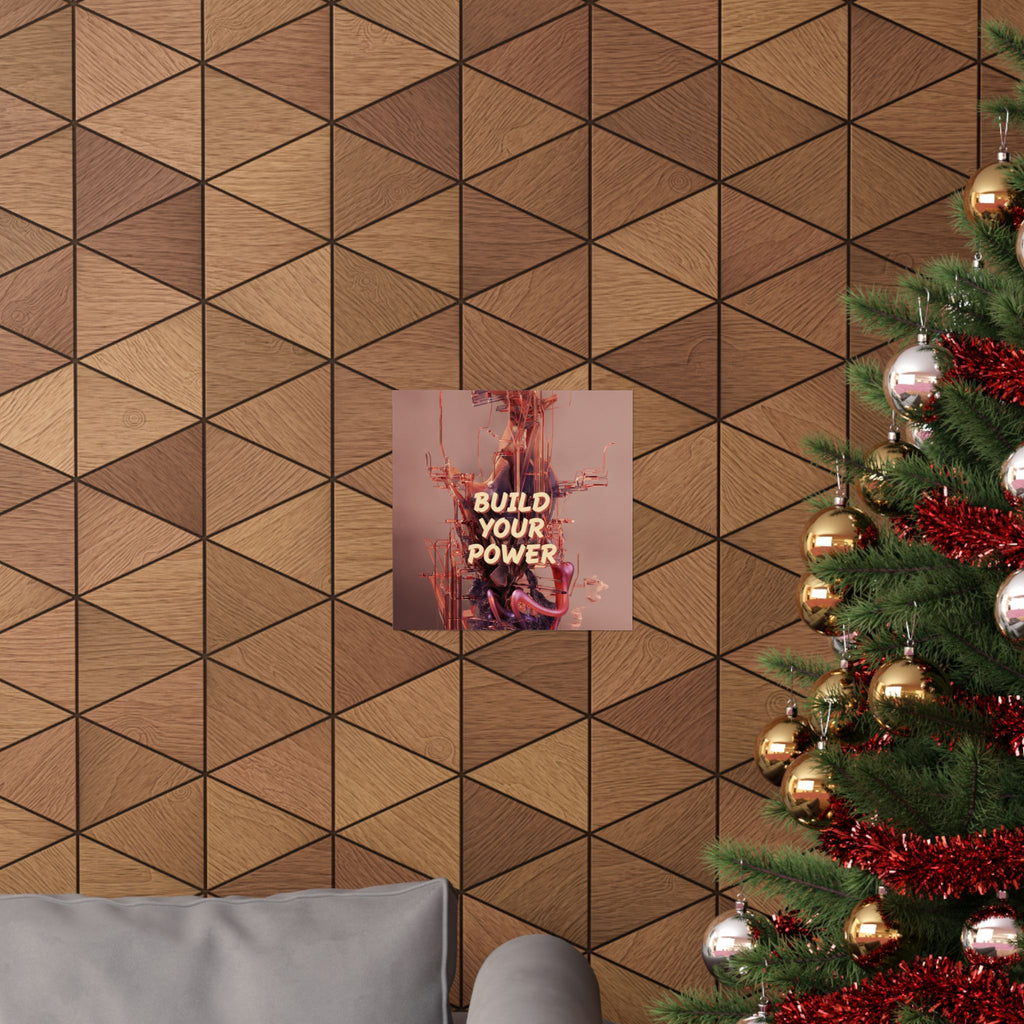 Affirmation — Abstract — Matte Poster