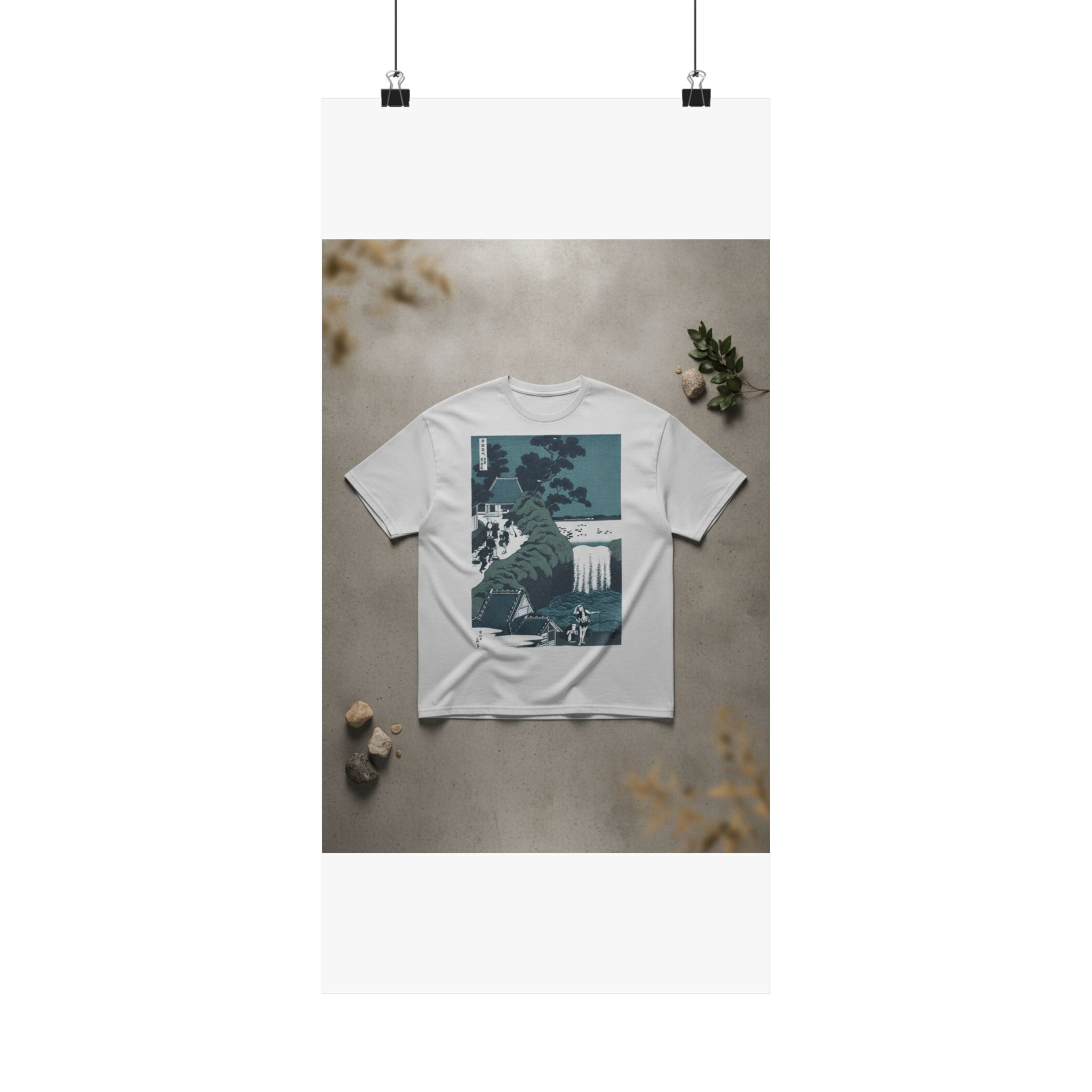 Product Marketing — Fall Of Aoiga Oka, Yedo — Matte Poster