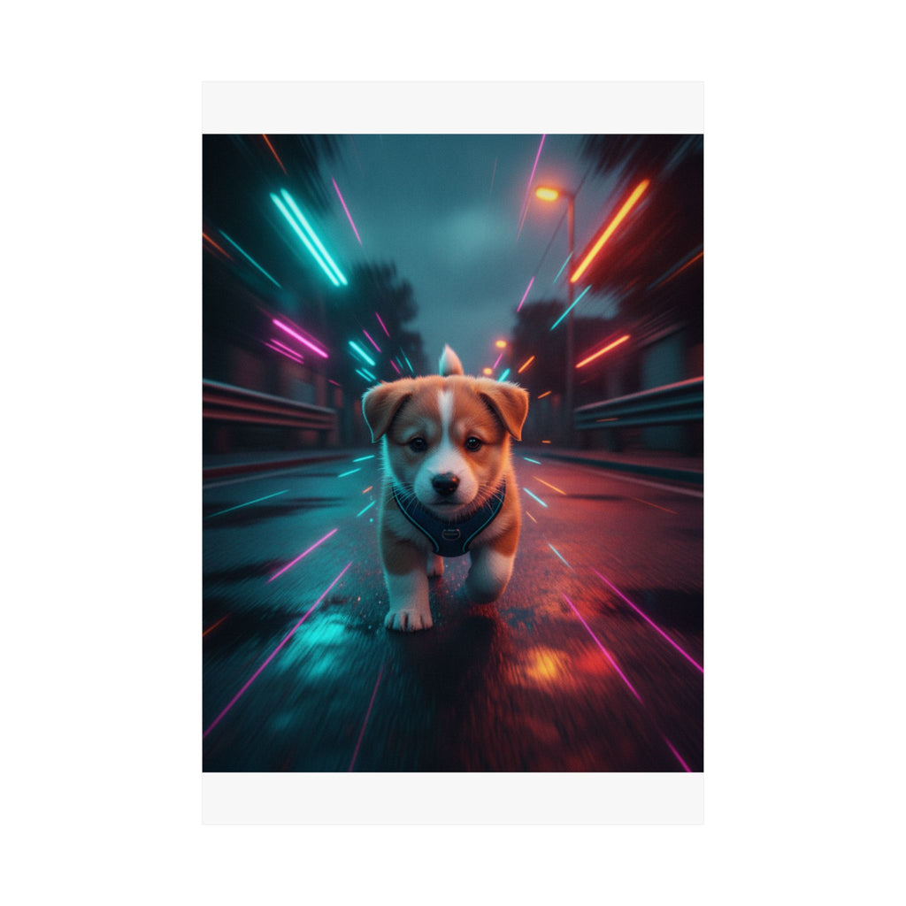Fast Furious — Dog — Matte Poster
