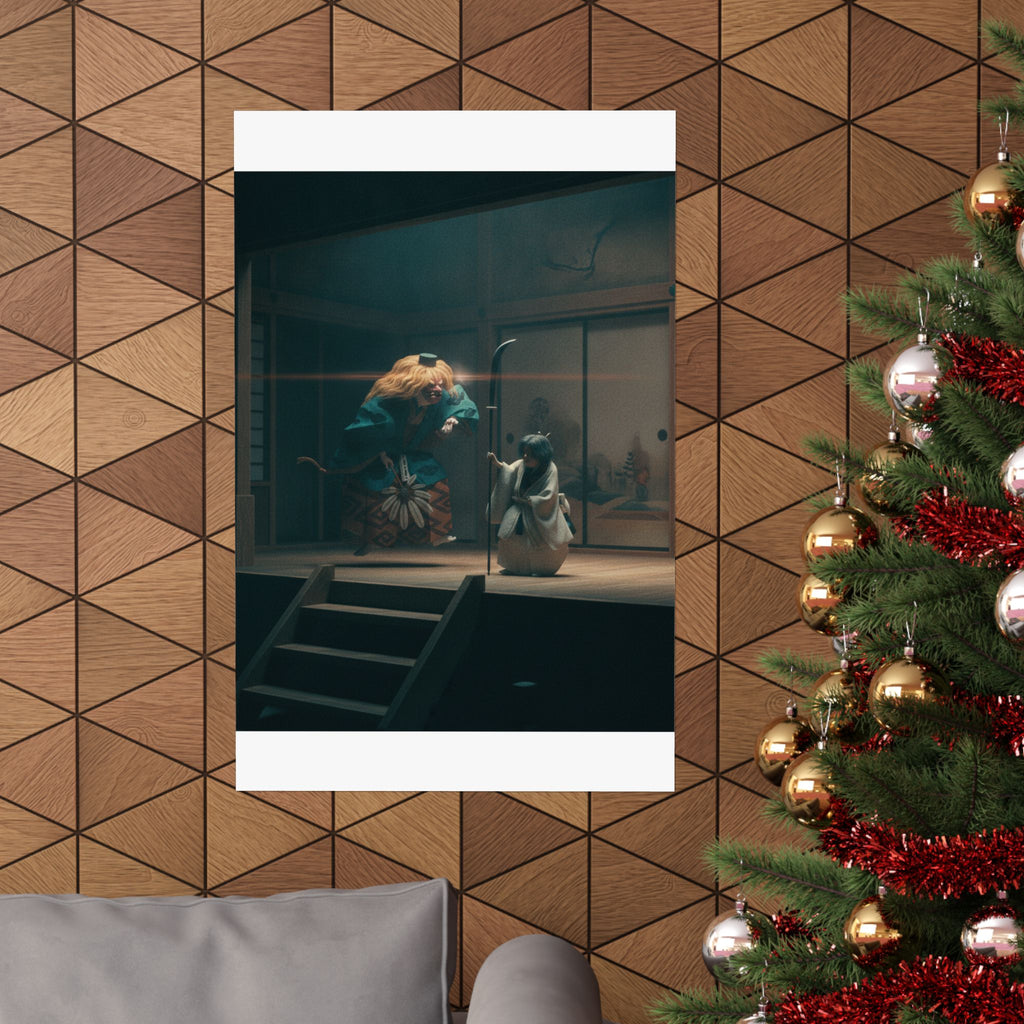 Cinematic — Scene From Noh Dance — Matte Poster