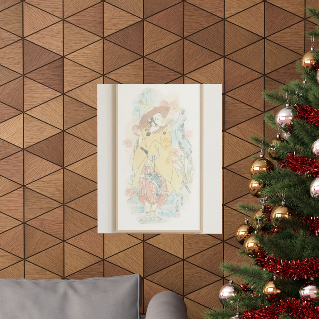 Watercolor — Arashi Otohachi I — Matte Poster